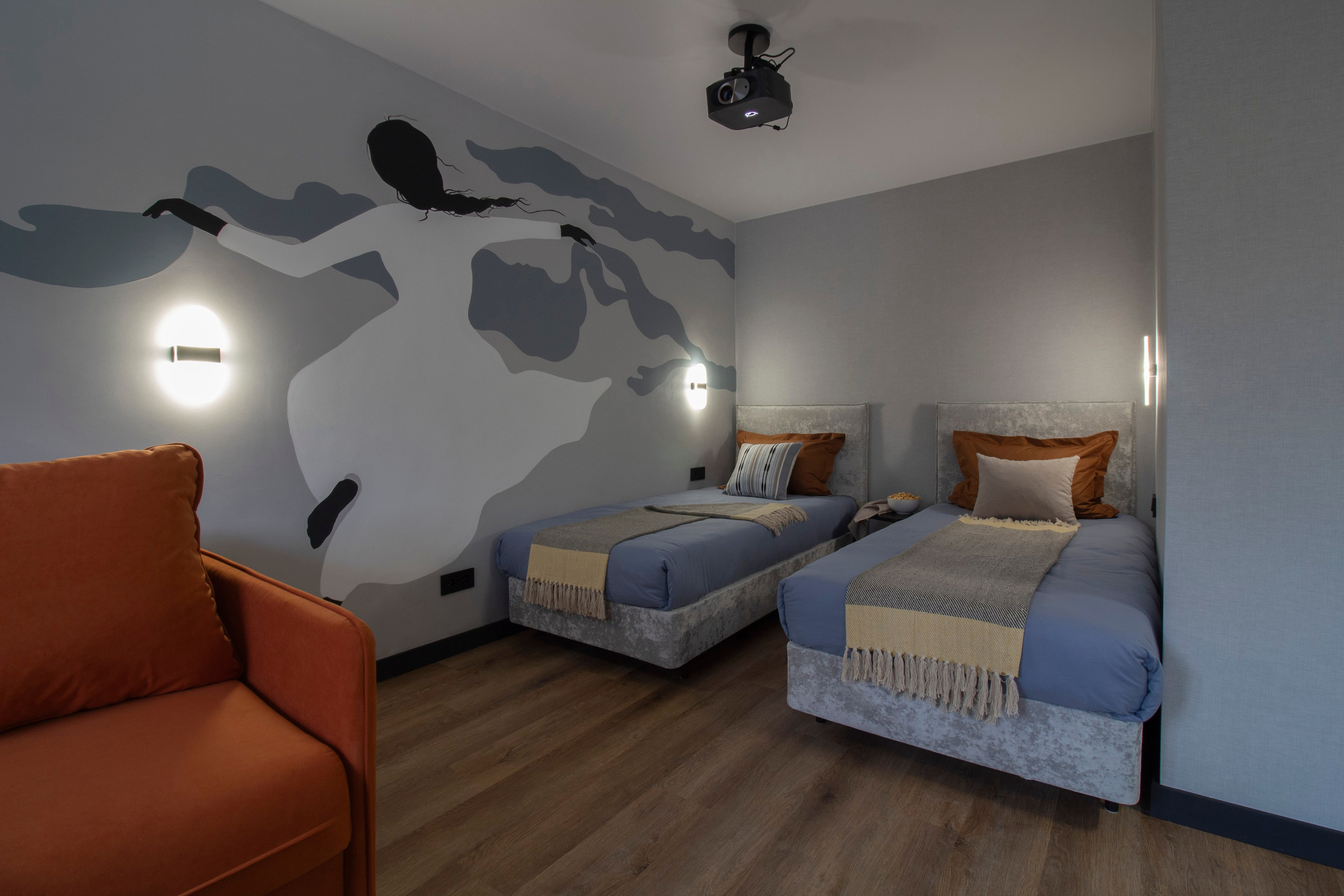 Квартира для посуточной сдачи в аренду. Екатеринбург. Хоумстейджинг и дизайн. Екатеринбург