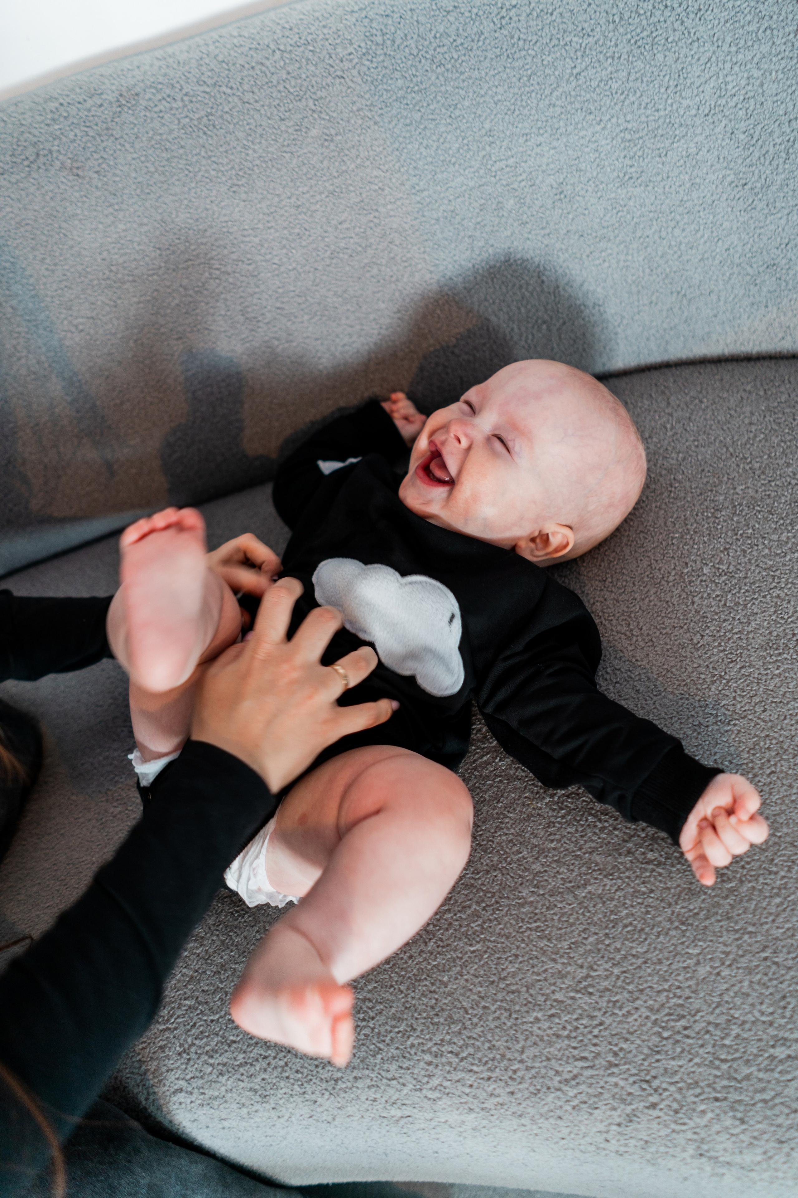 Семейная фотосессия Кристины и малыша Славы в Калуге