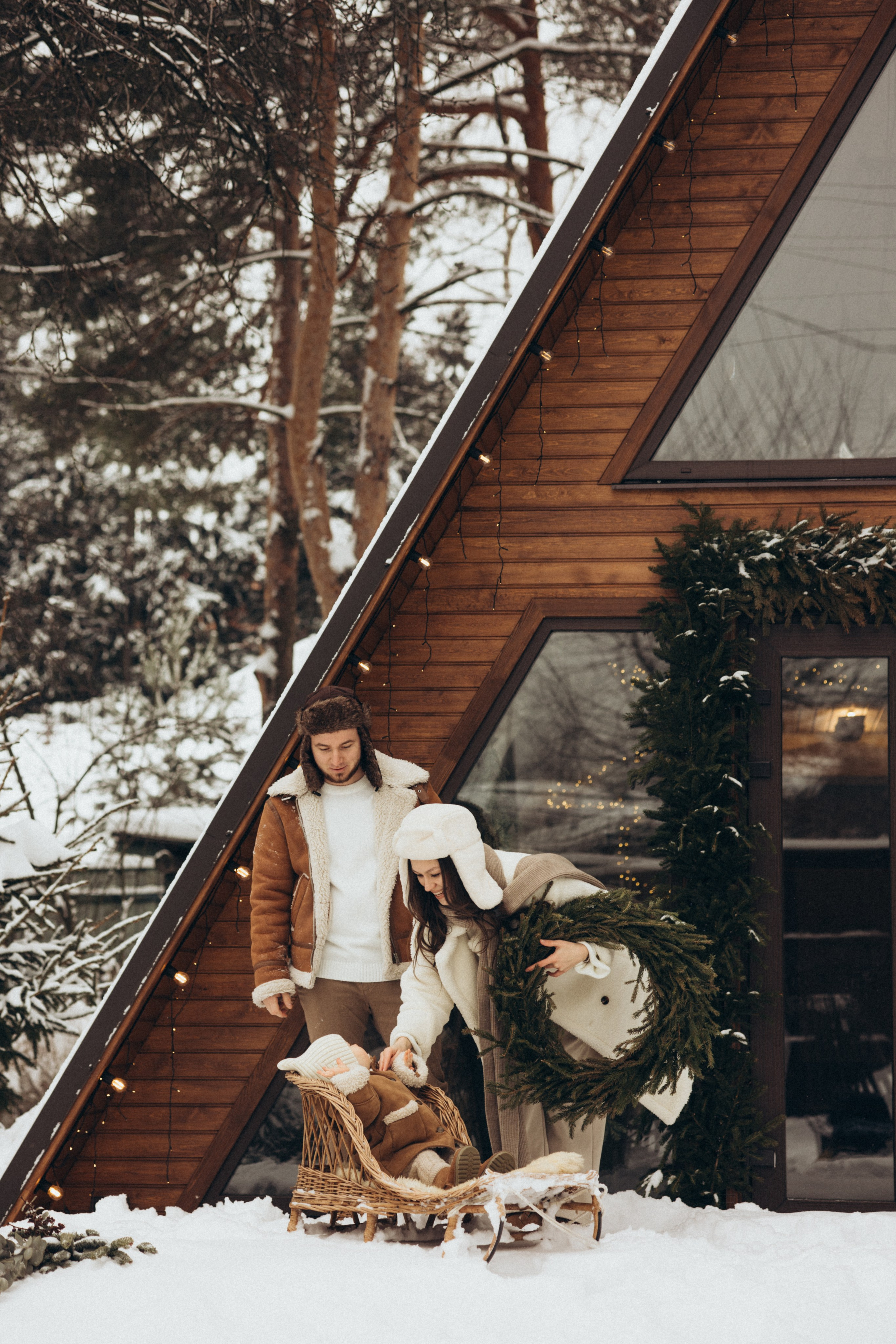 Одним снежным днем!. Семейный фотограф Москва