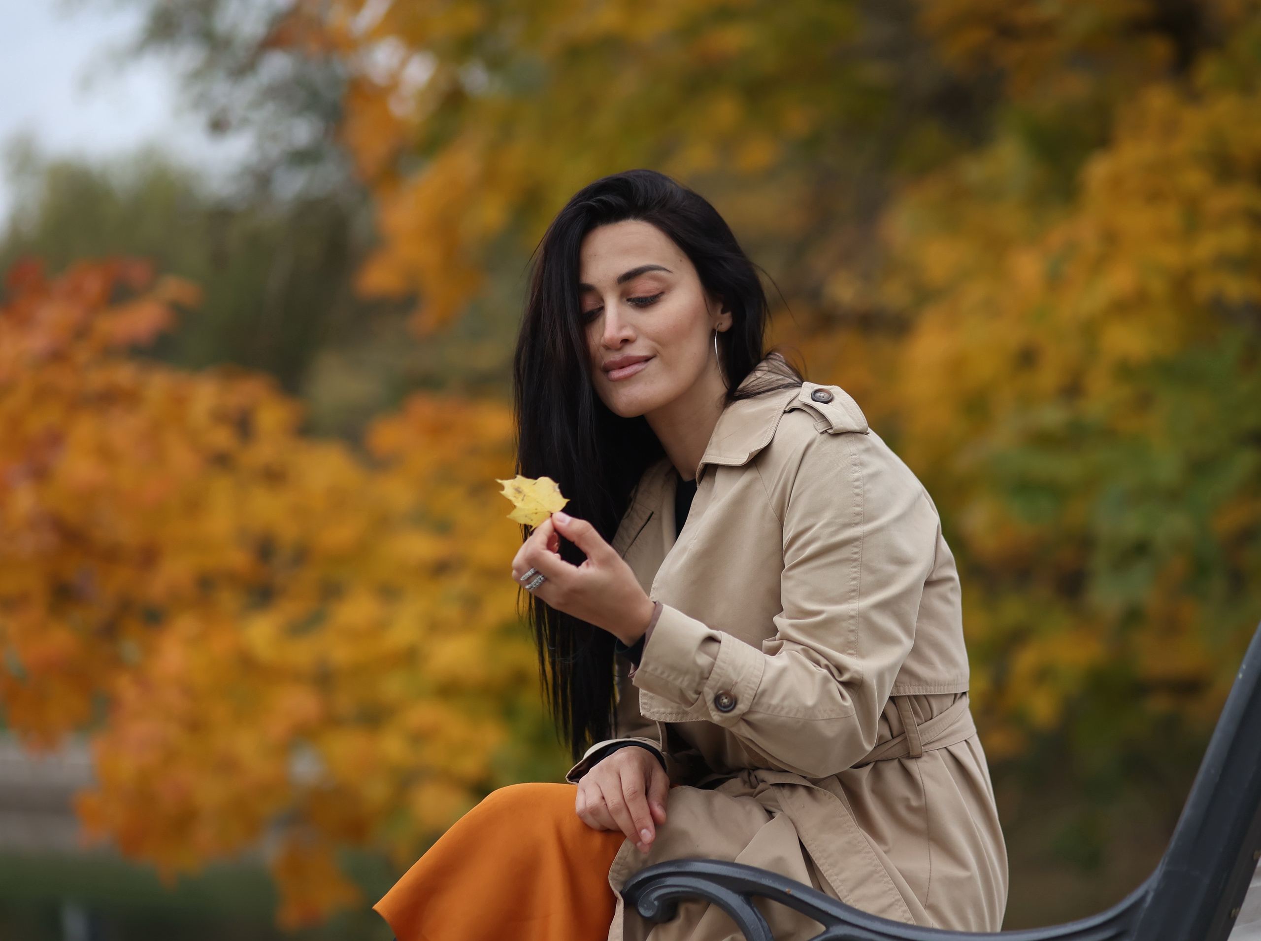 Осенняя фотосессия. Портретный фотограф Москва