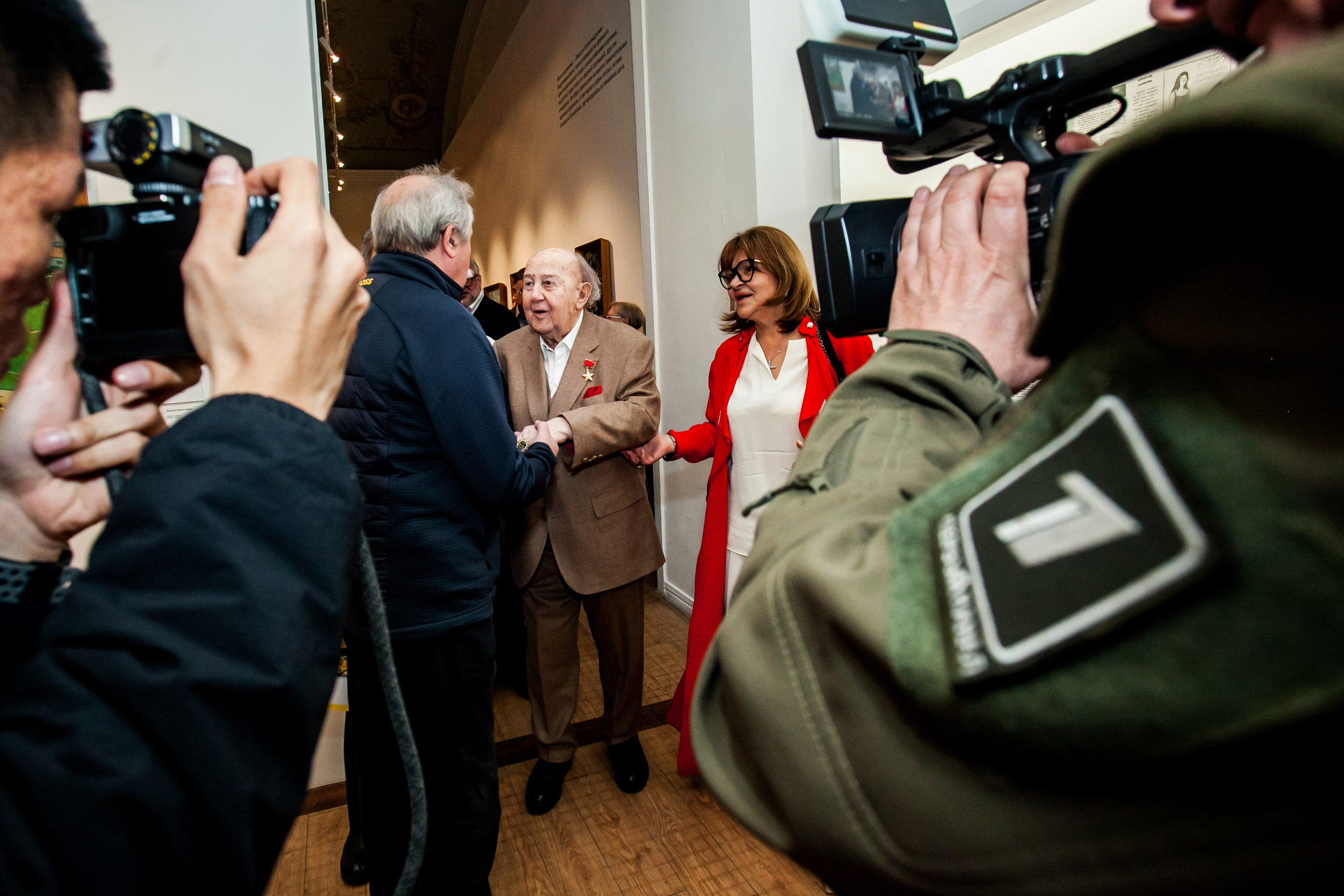 Открытие выставки Зураба Церетели. Art photographer Nino