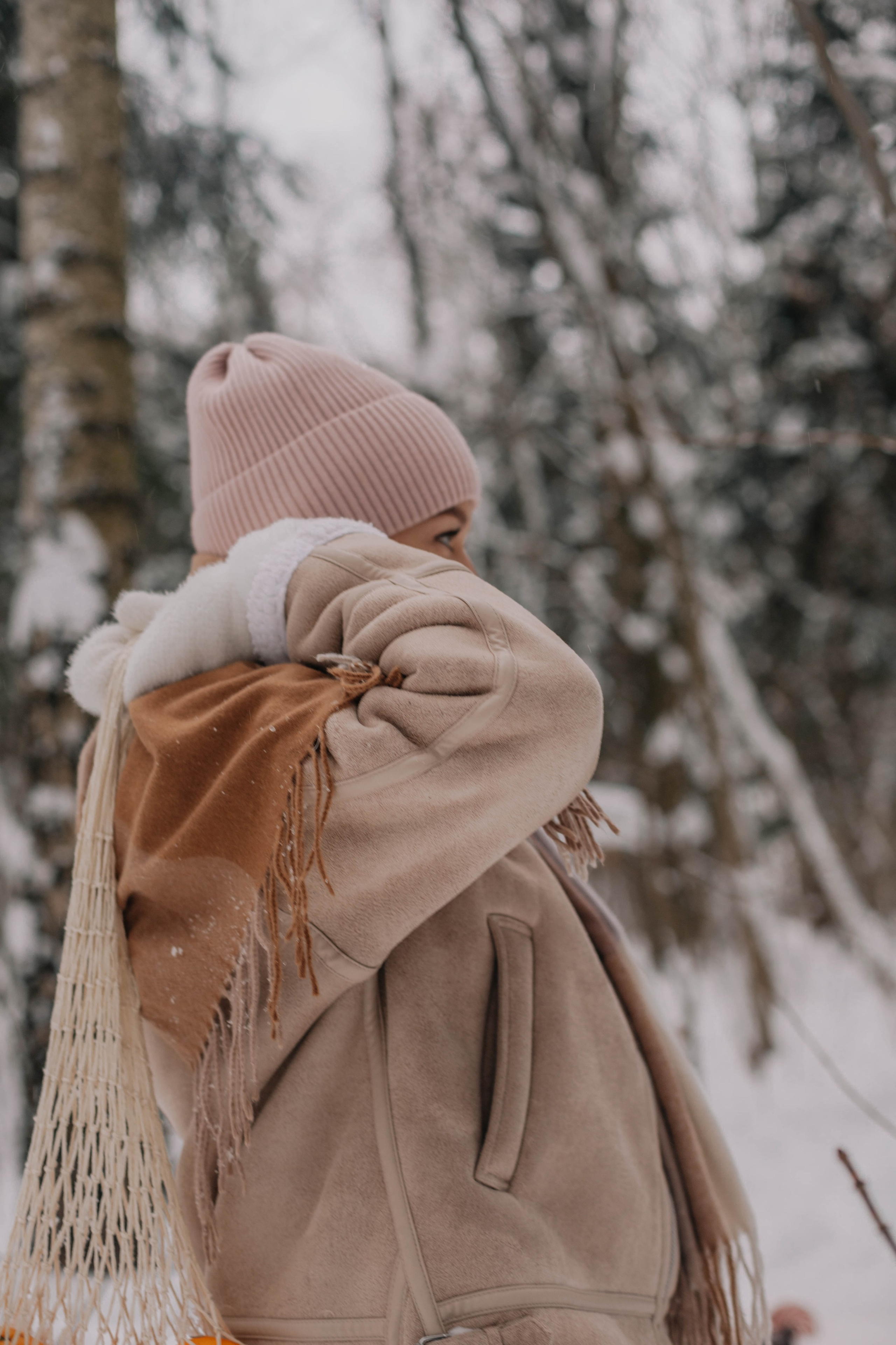 Лиля и семья Зимняя прогулка в лесу. Семейный и свадебный фотограф Видное Москва Екатерина Пятова