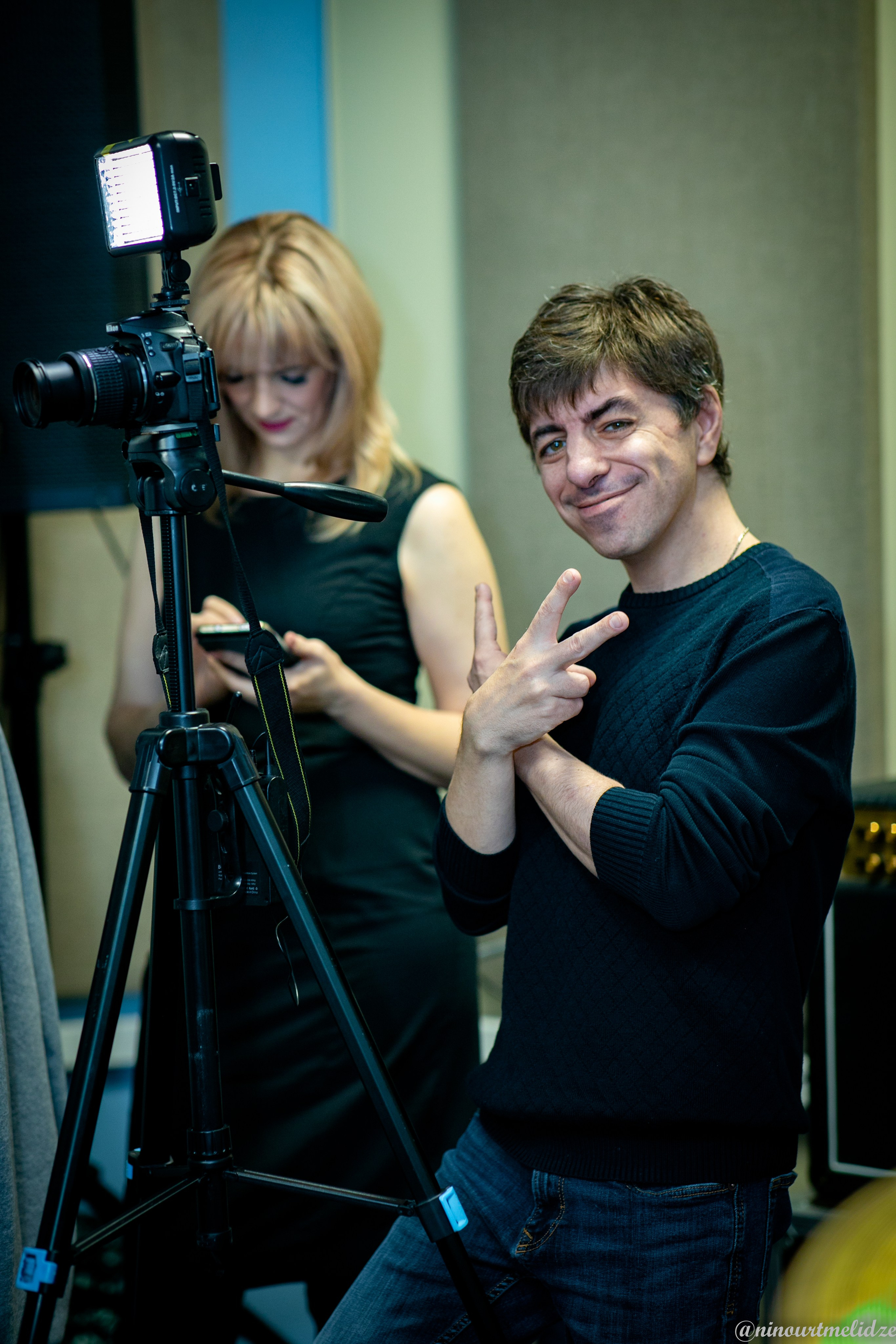 Репетиция Сергея Арутюнова. Art photographer Nino