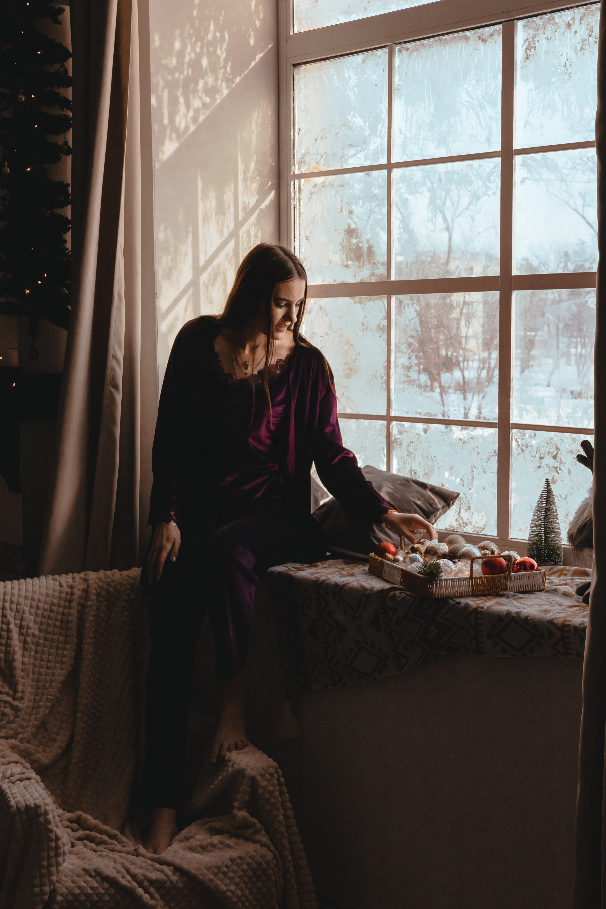 Лера. Индивидуальная новогодняя фотосессия. Фотограф во Владивостоке. Юрганова Анна