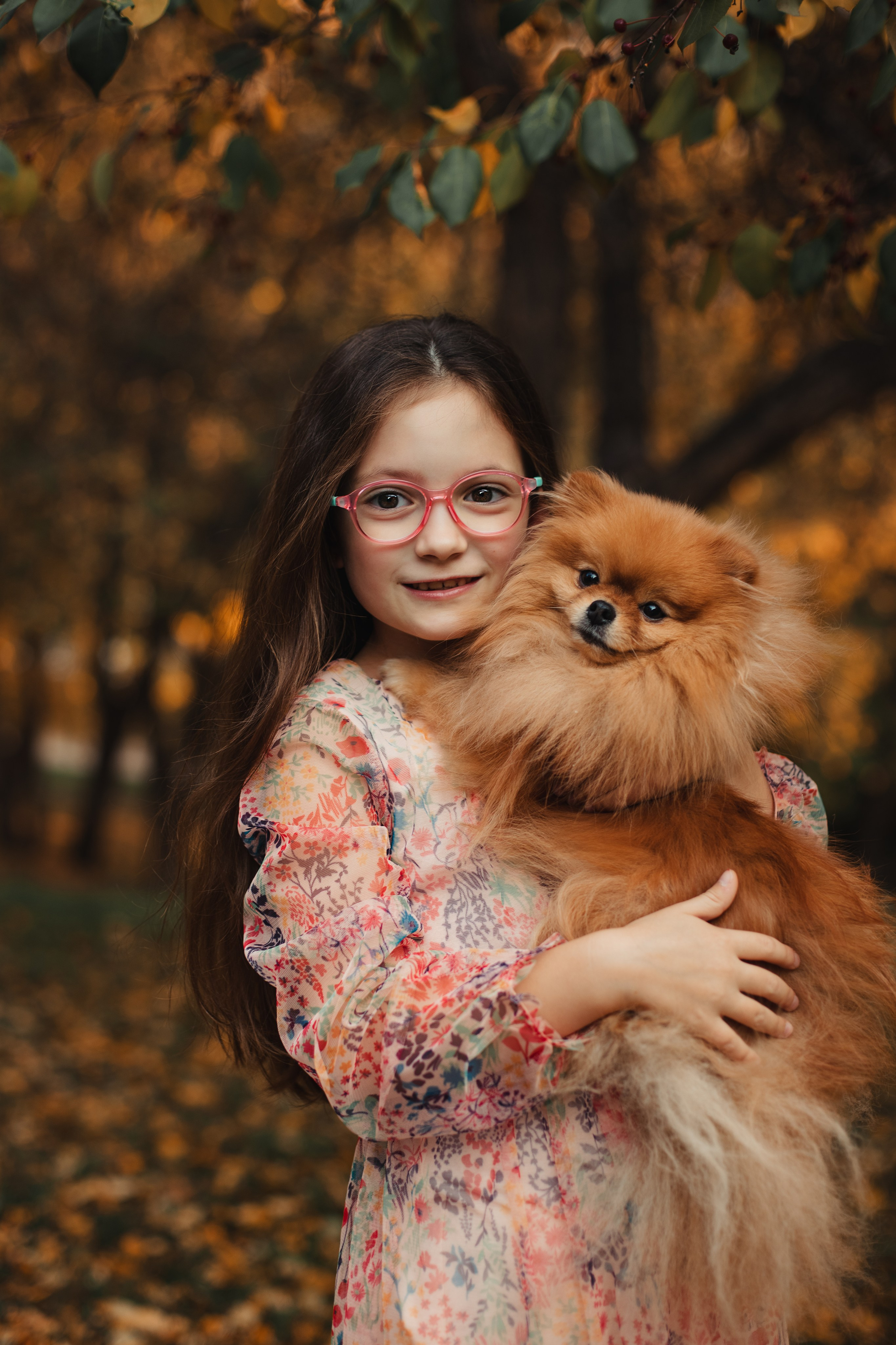 Осенняя фотосессия в парке. Фотограф Анна Лазарева