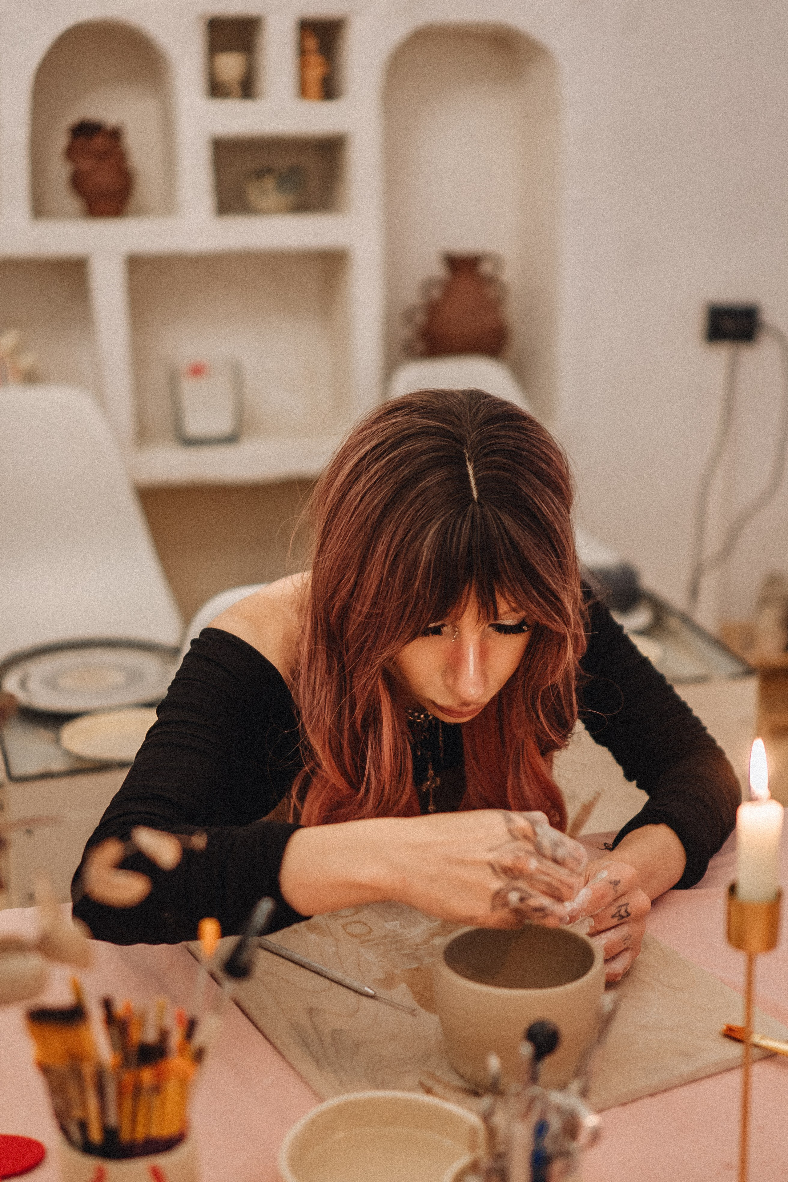 СВИДАНИЕ В ГОНЧАРНОЙ МАСТЕРСКОЙ. Профессиональный фотограф, Санкт-Петербург — Виктория Богомолова