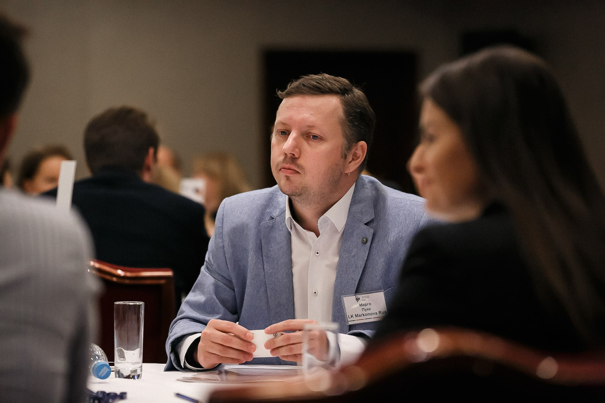 Конференция в «CORINTHIA». Рабочая сторона — бизнес портрет и репортаж в Санкт-Петербурге