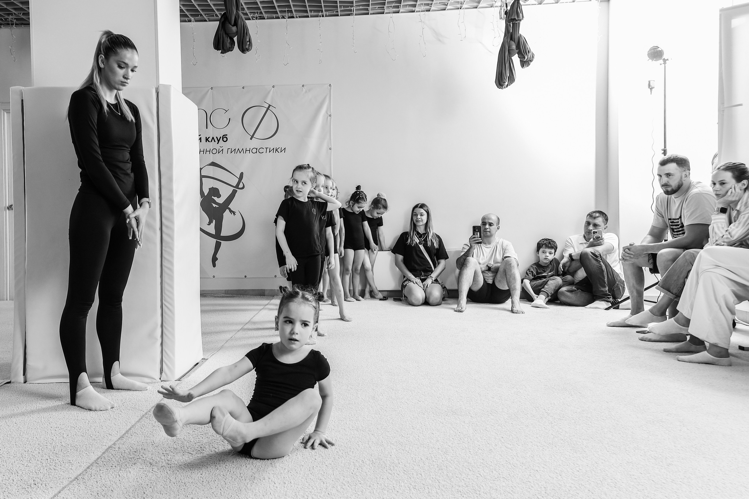 Открытый урок гимнастика. Фотограф Надршина Лилия