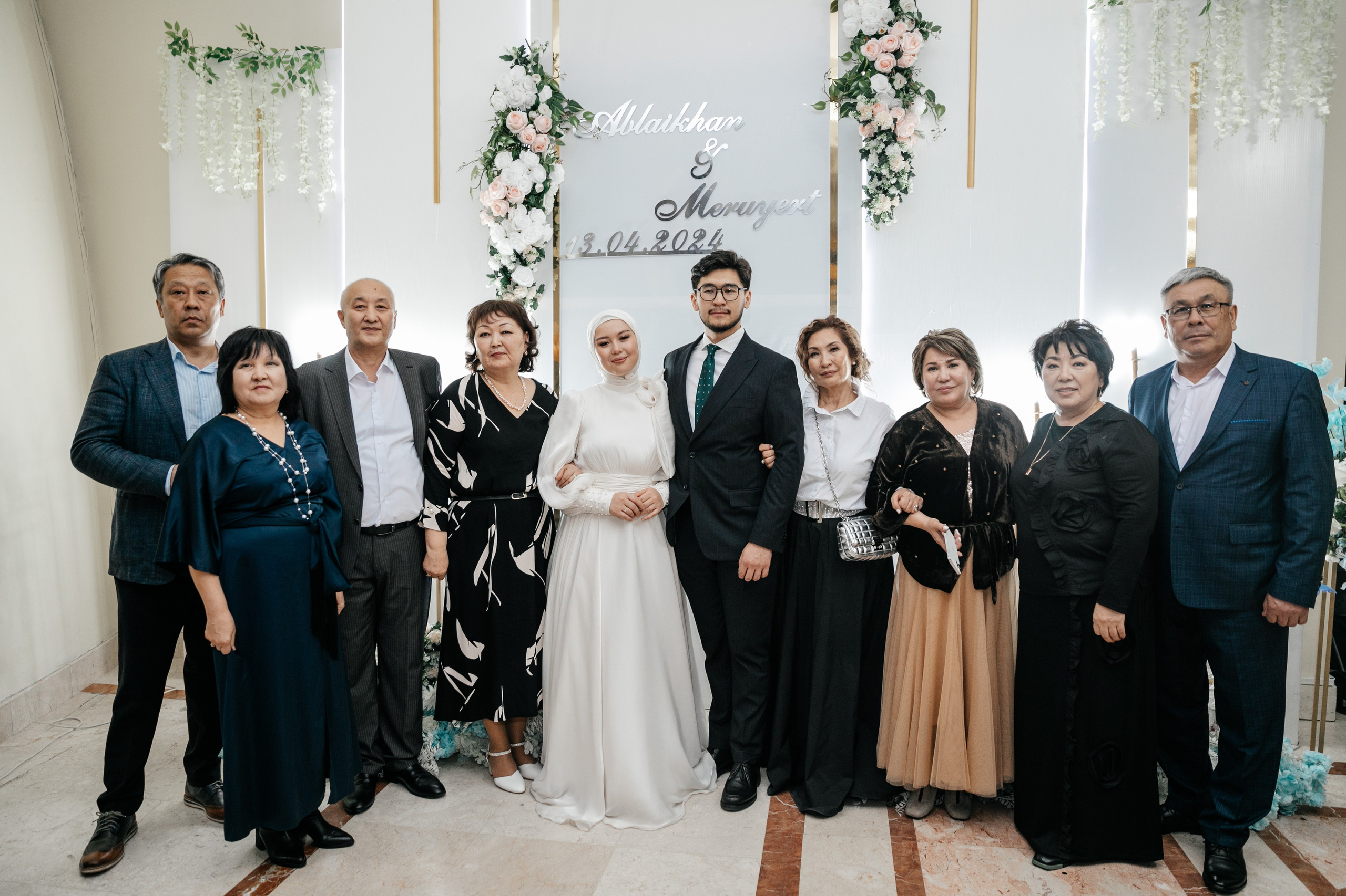 Свадебный банкет Абылайхан и Меруерт. Akkanatart.kz