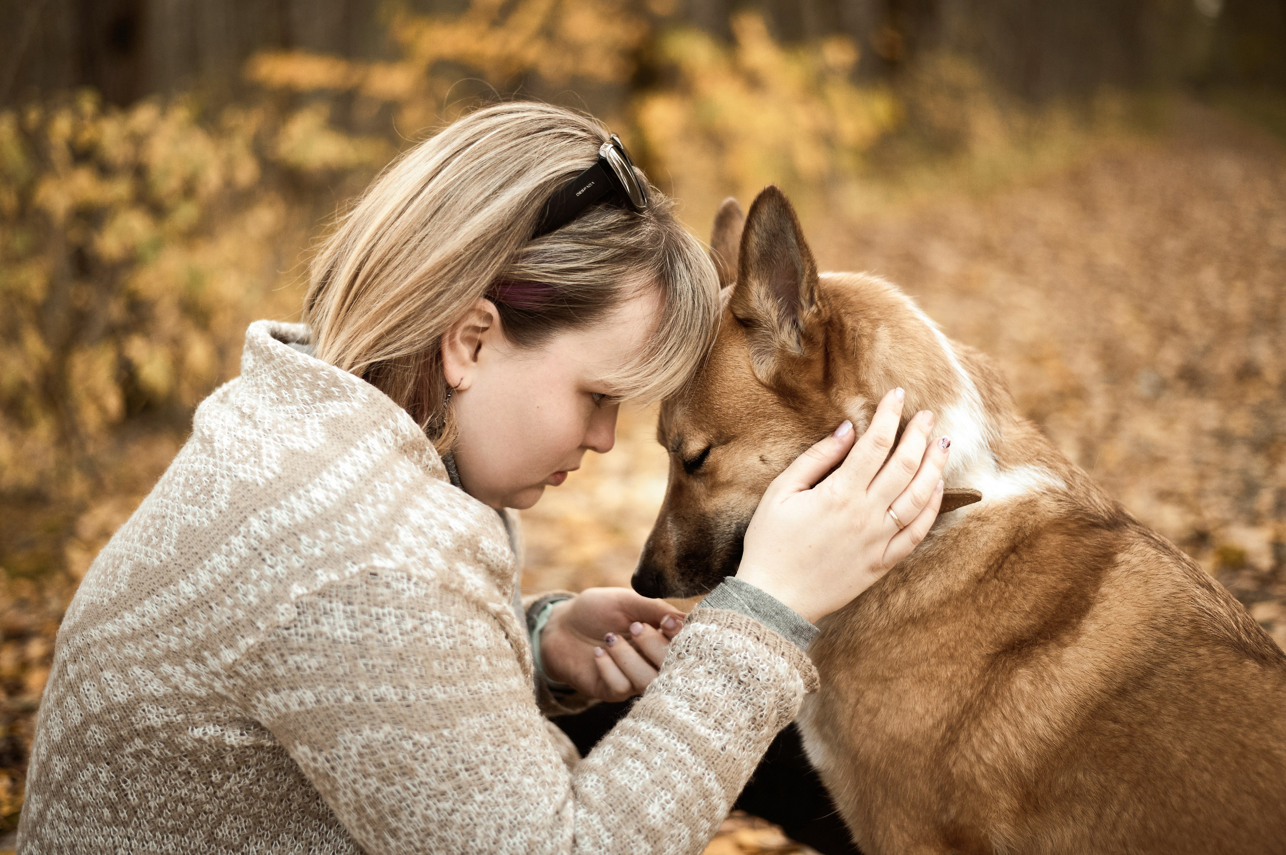Катя и Найда. Женский фотограф в Череповце Даша Акулич