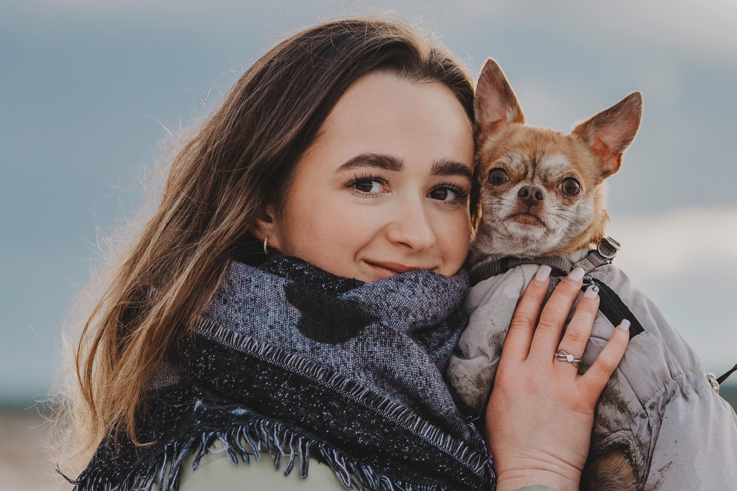 Наталия и Боря. Фотограф анималист в Спб недорого Олеся Майорова