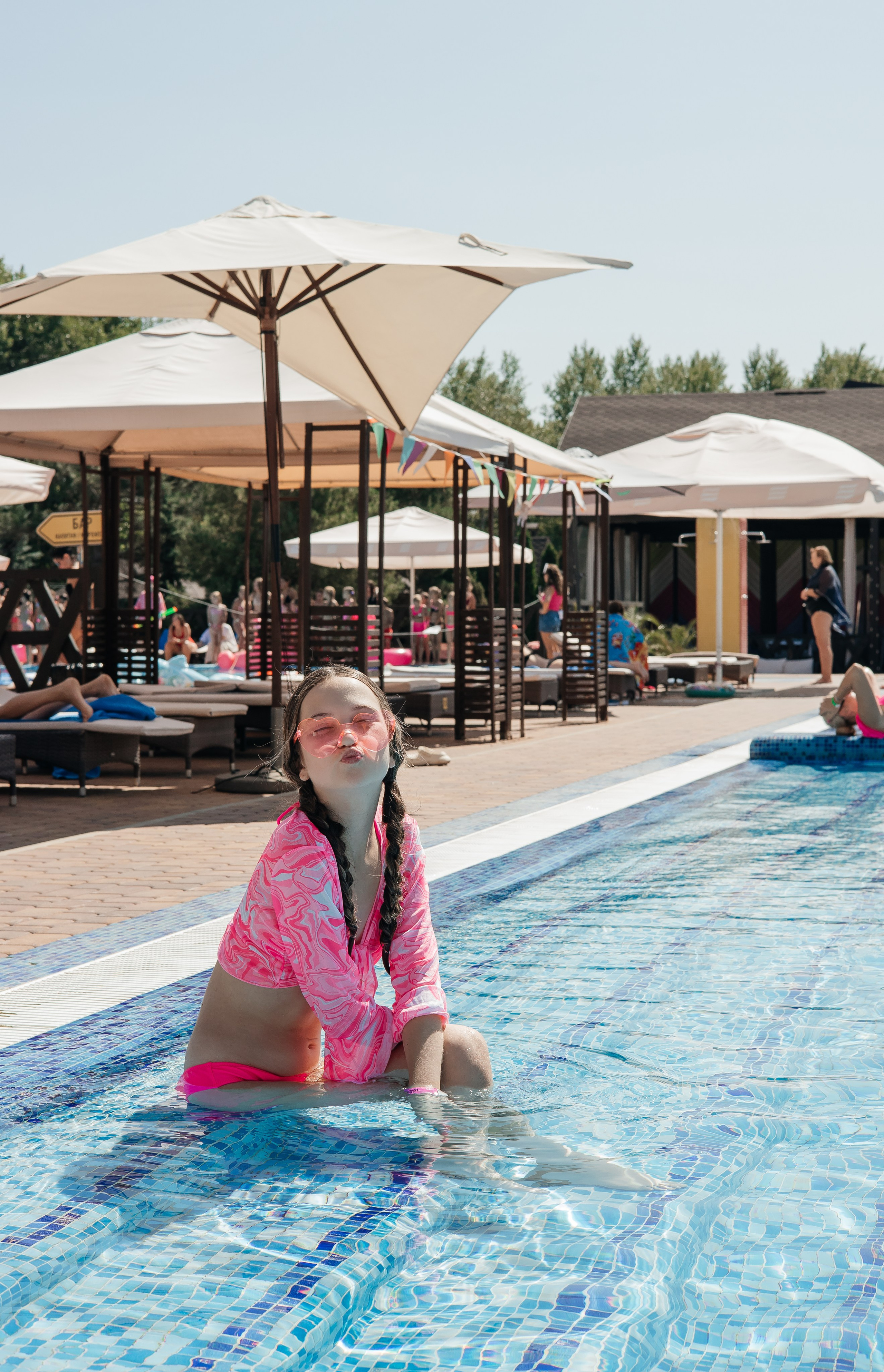 День Рождения в бассейне. Свадебный и семейный фотограф Ростова-на-Дону Ирина Бондарева