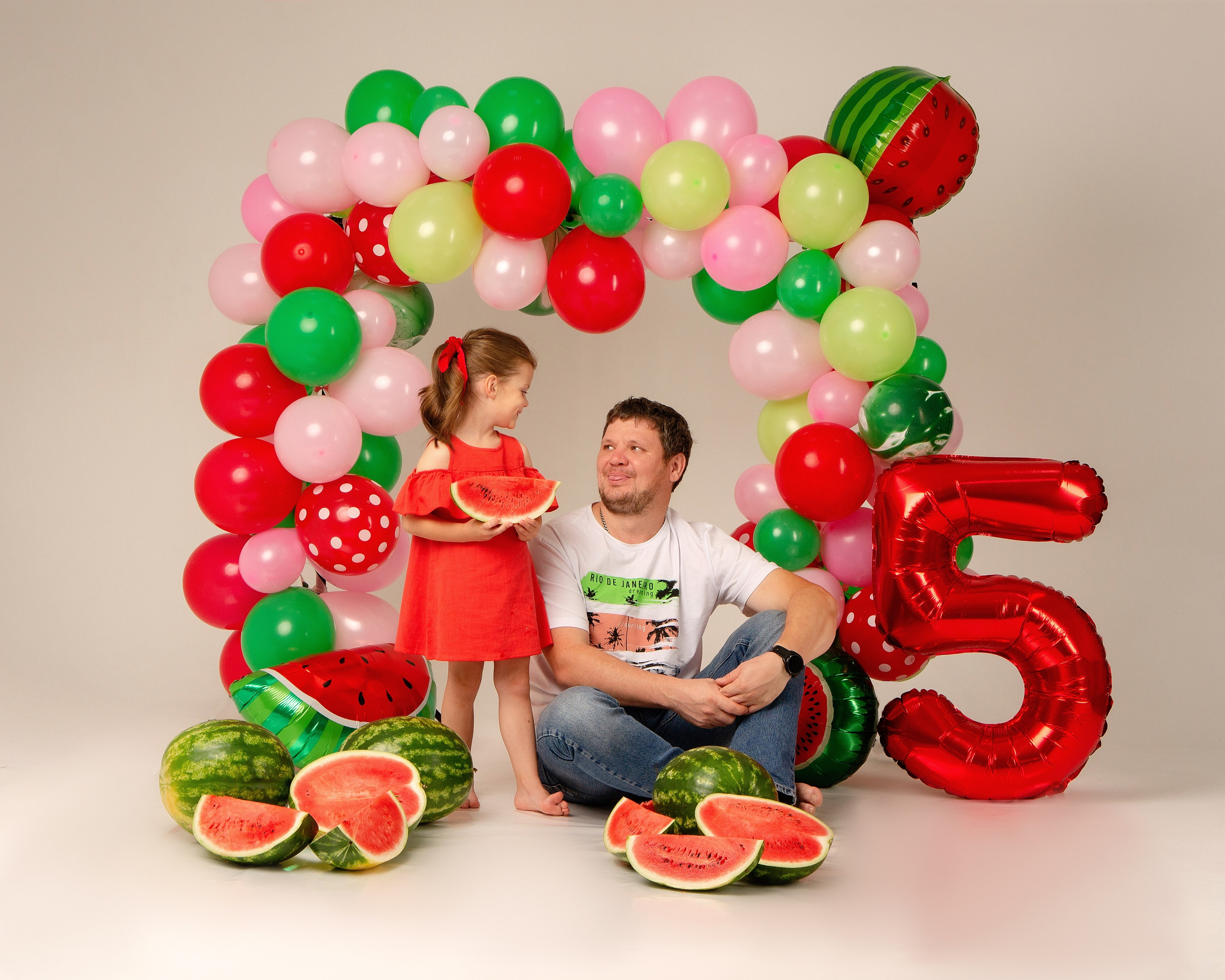 Диана и арбузы. Фотограф беременности в Екатеринбурге Илона Филатьева