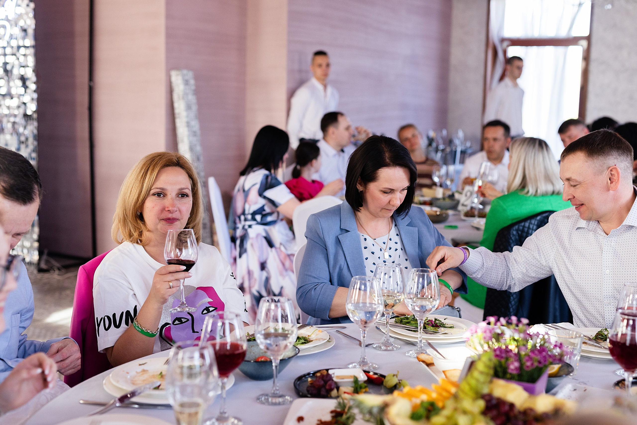 Юбилей в ресторане WaterHouse. Семейный и свадебный фотограф в Долгопрудном Виктория Моисеева