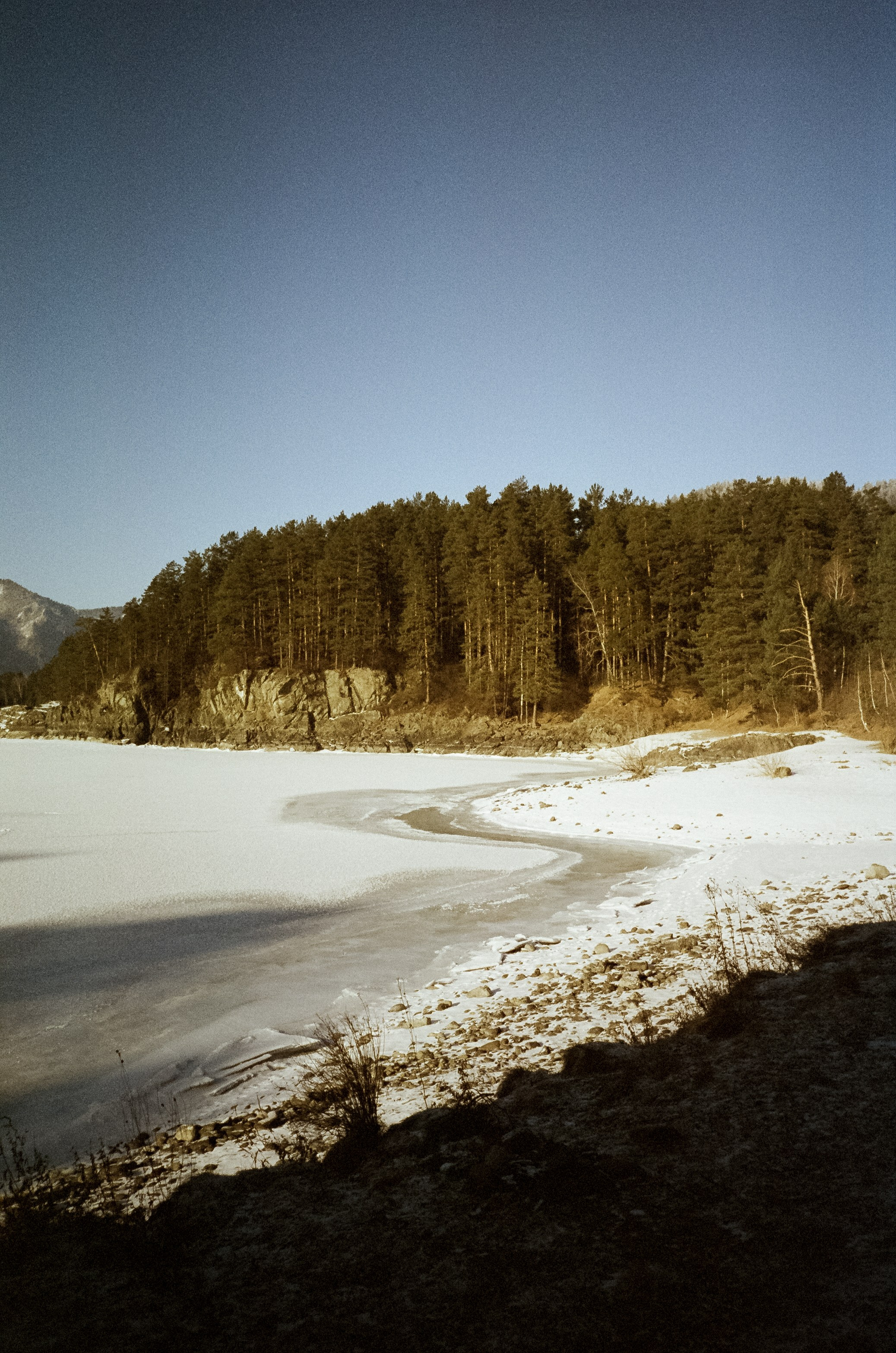 Кызыл-Таш. Зимний пляж. Фотограф-документалист Мария Осокина
