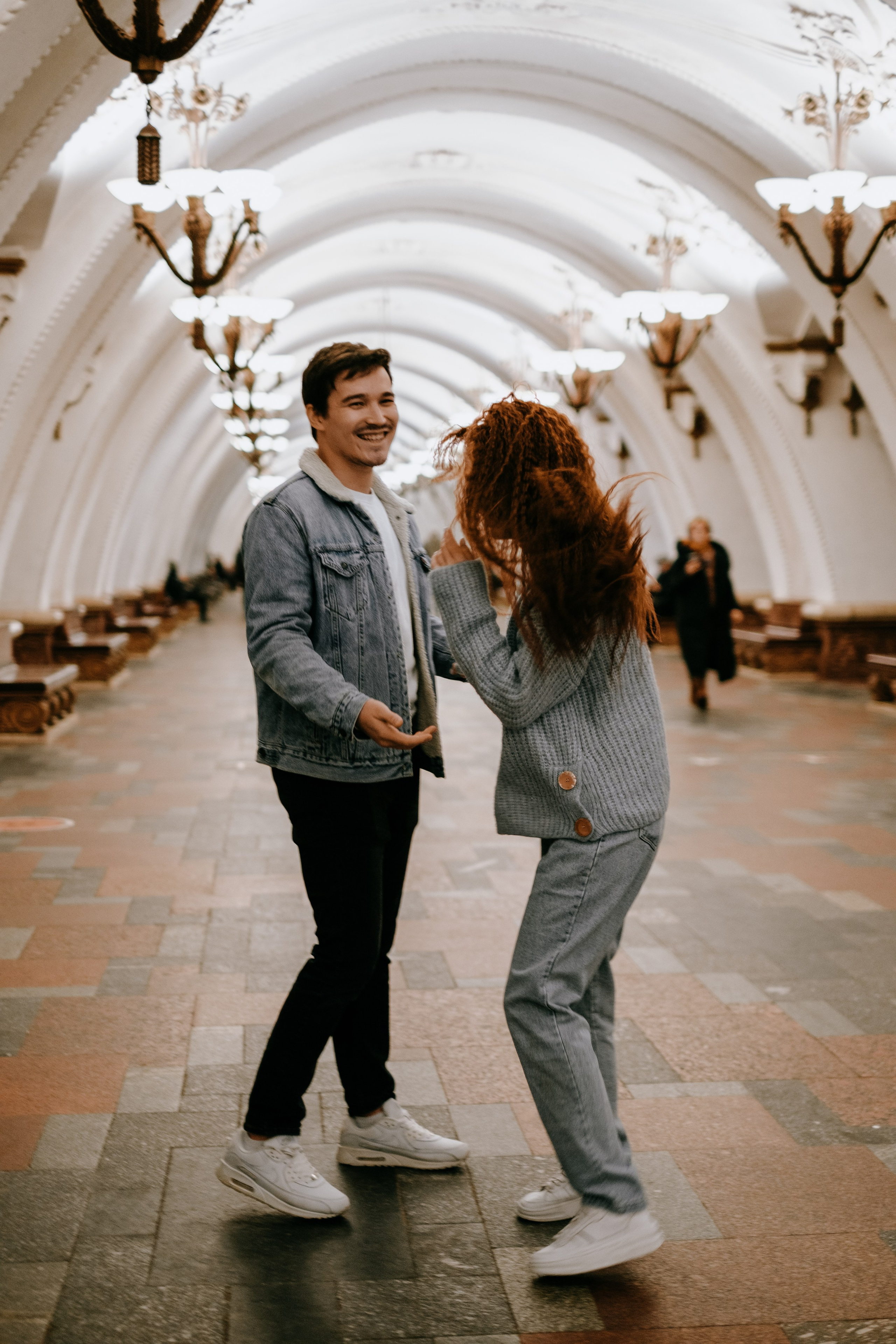 Любовь в ритме метро. Photographer Victoria Slavnova