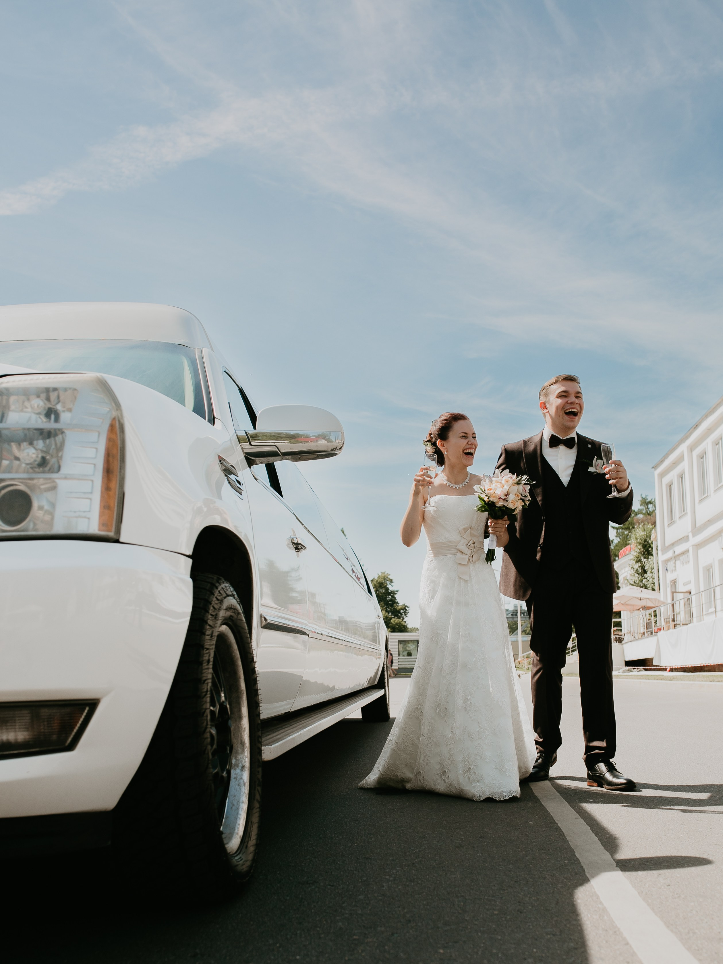 Свадебная прогулка ВДНХ. Фотограф Олеся Бакалина