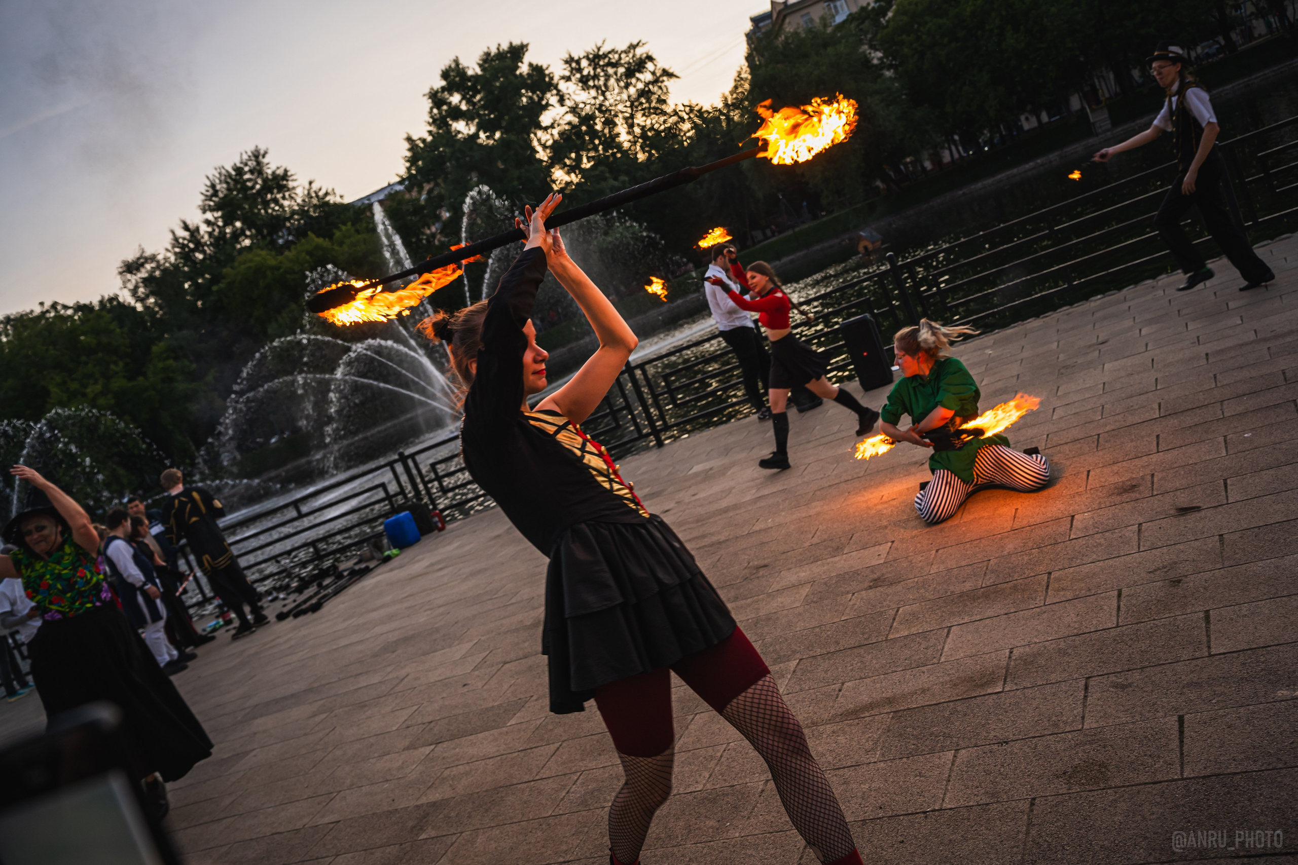 «FIRE FAMILY» Фаершоу. Репортажный фотограф Анастасия Рубцова