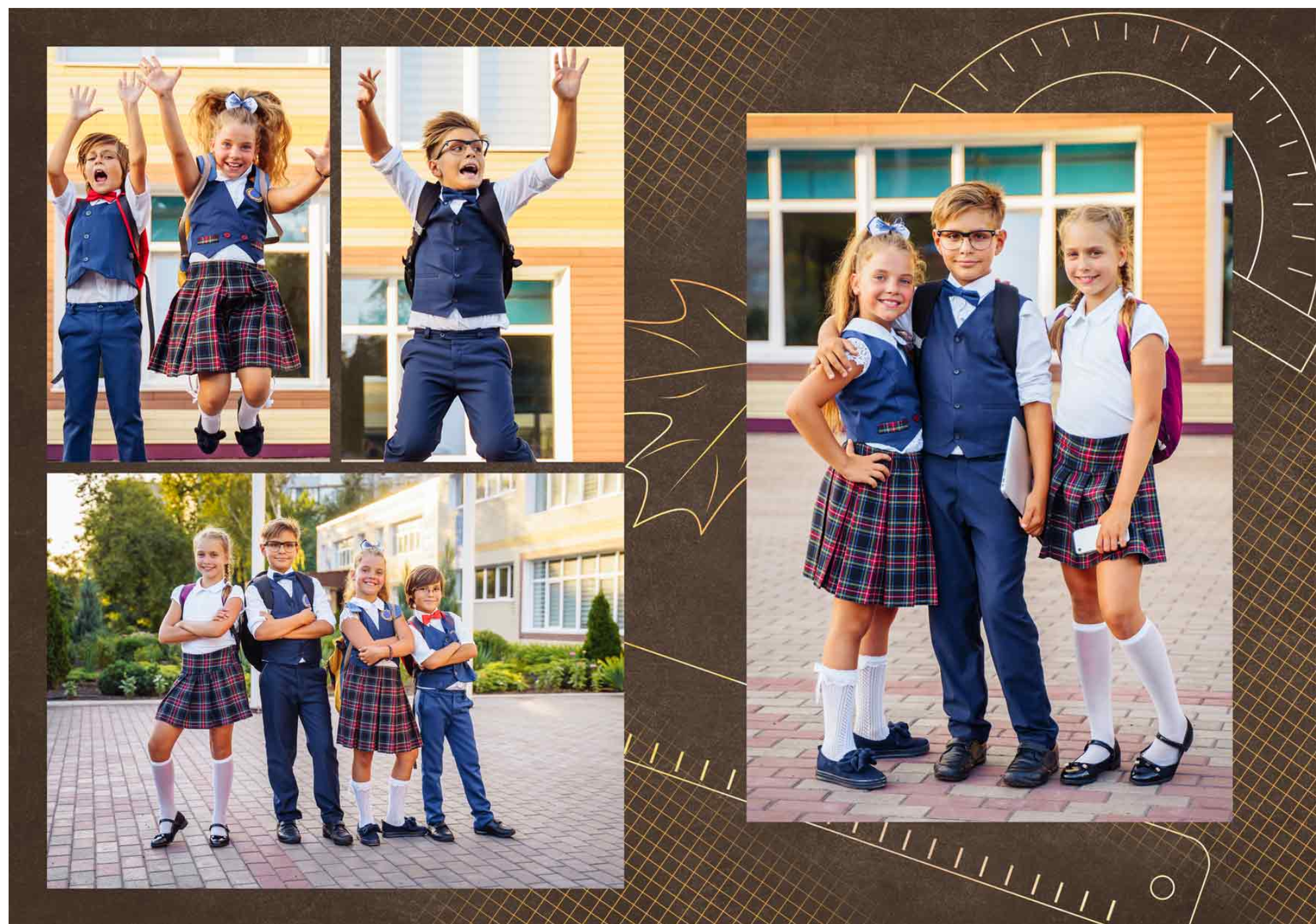 Выпускные альбомы 1-4 класс школьные красивые альбомы