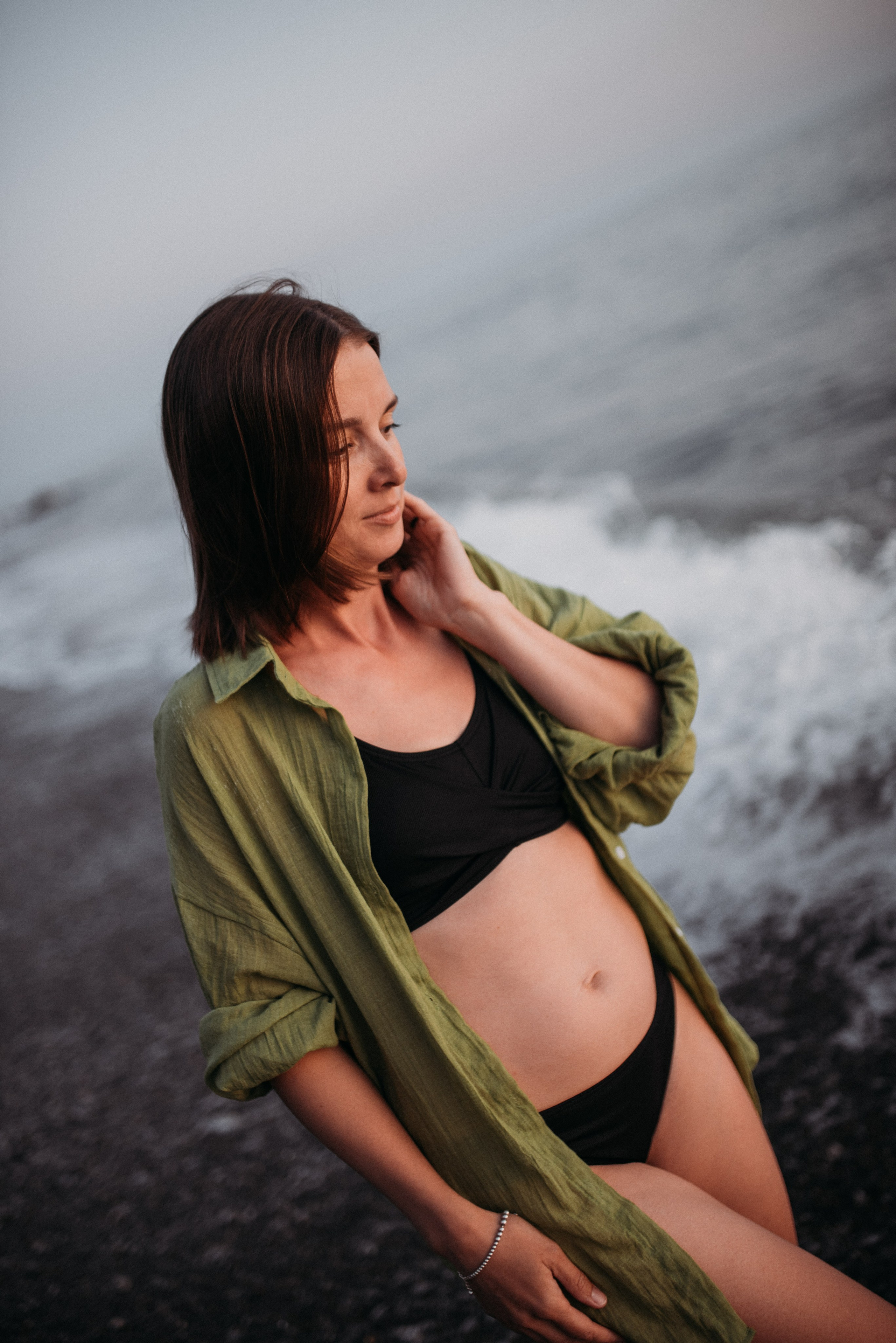 Женский портрет фотосессия в Сочи на берегу моря. Фотограф в Сочи — Маргарита Поганова