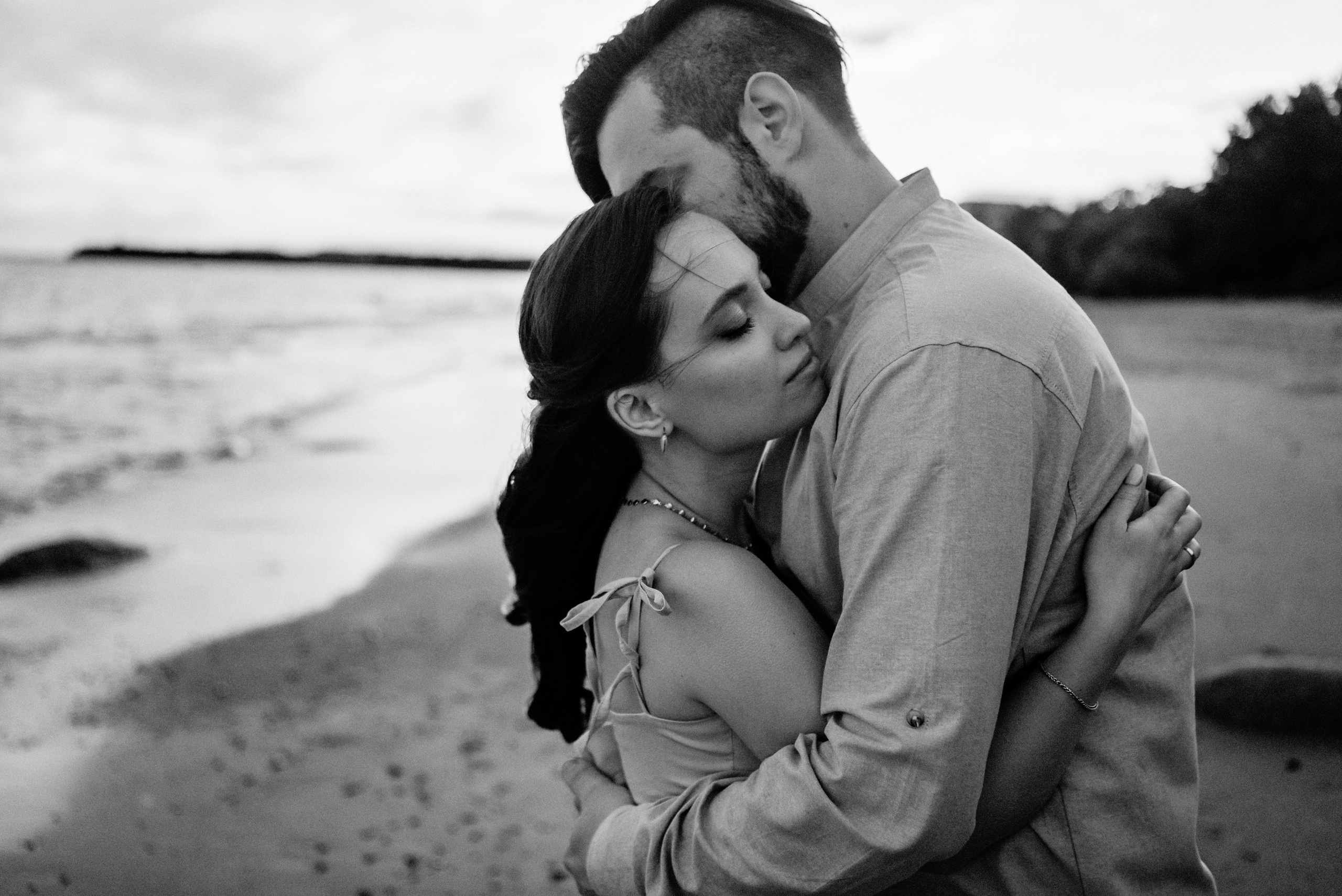 Настя и Вова Финский залив. Свадебный фотограф в Санкт-Петербурге София Шубик