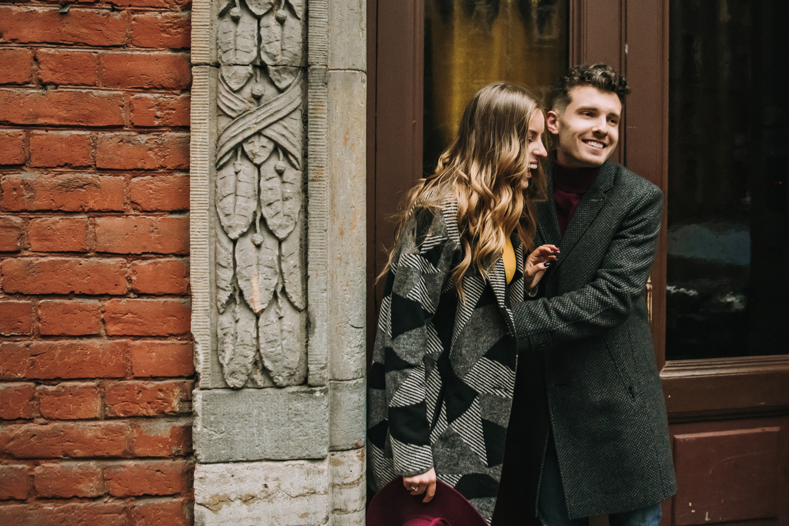 Настя и Игорь. Вечерний центр. Свадебный фотограф в Санкт-Петербурге София Шубик