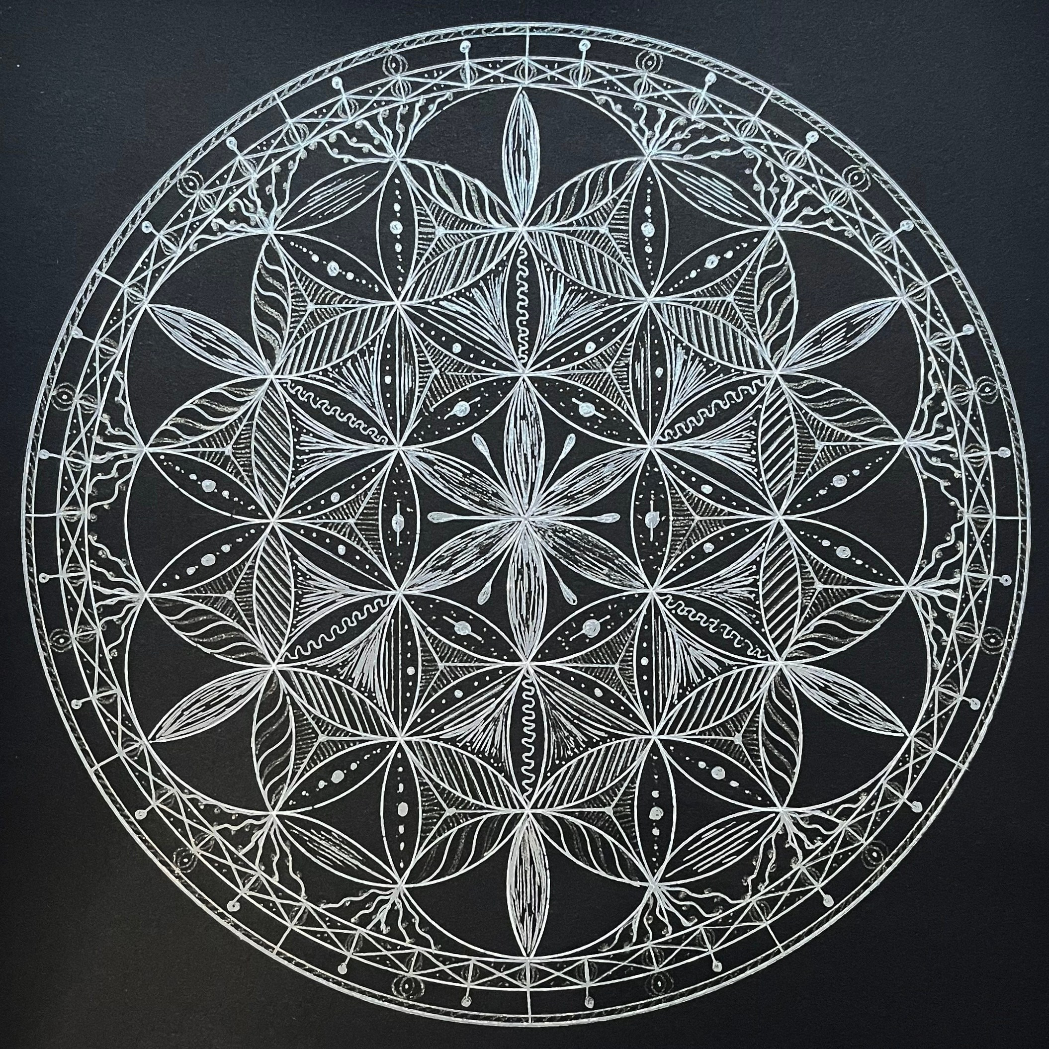 О сакральной геометрии. Arisa  — сакральные картины Мироздания