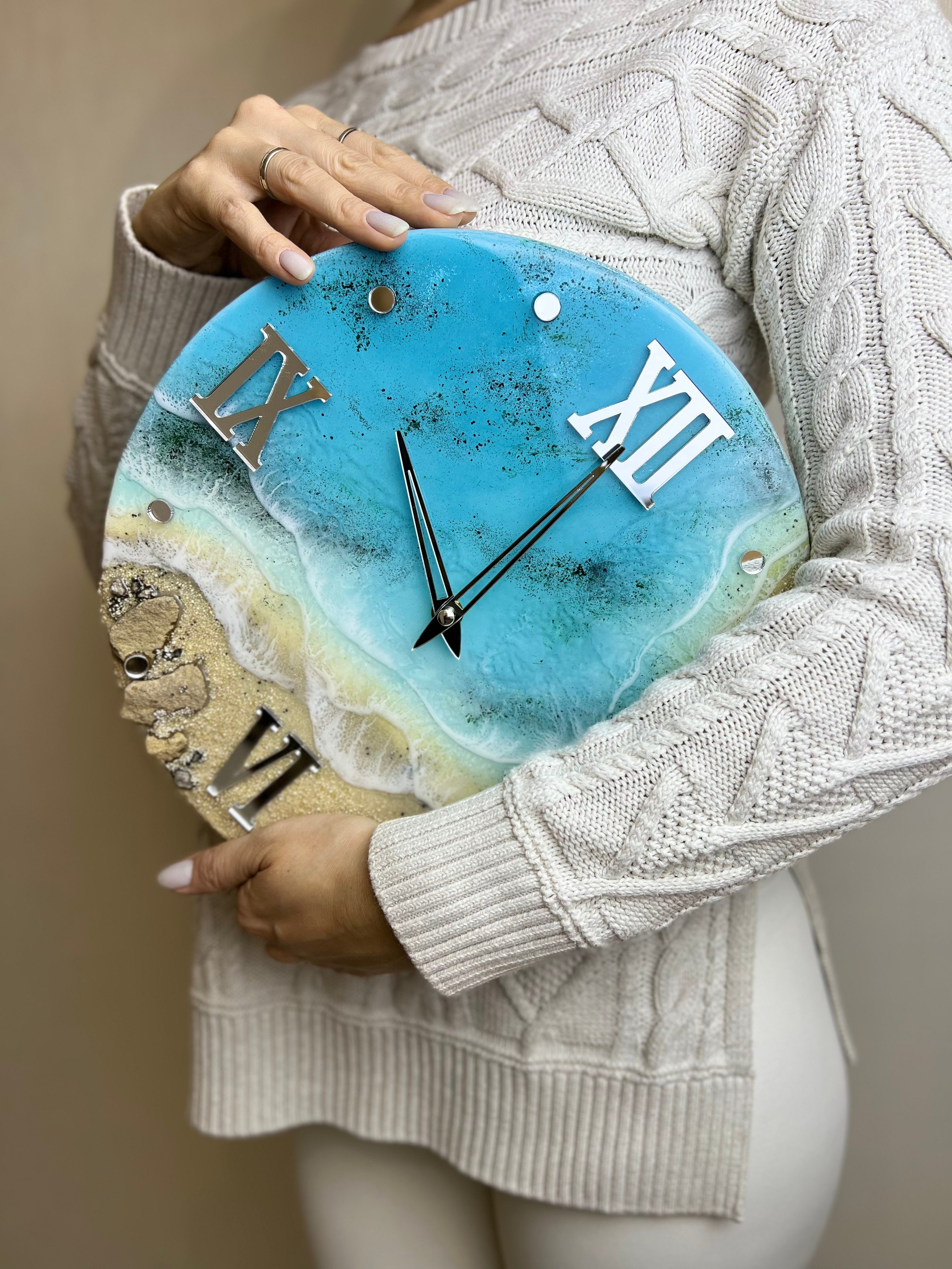 Seatales — эпоксидная смола и спиртовые чернила