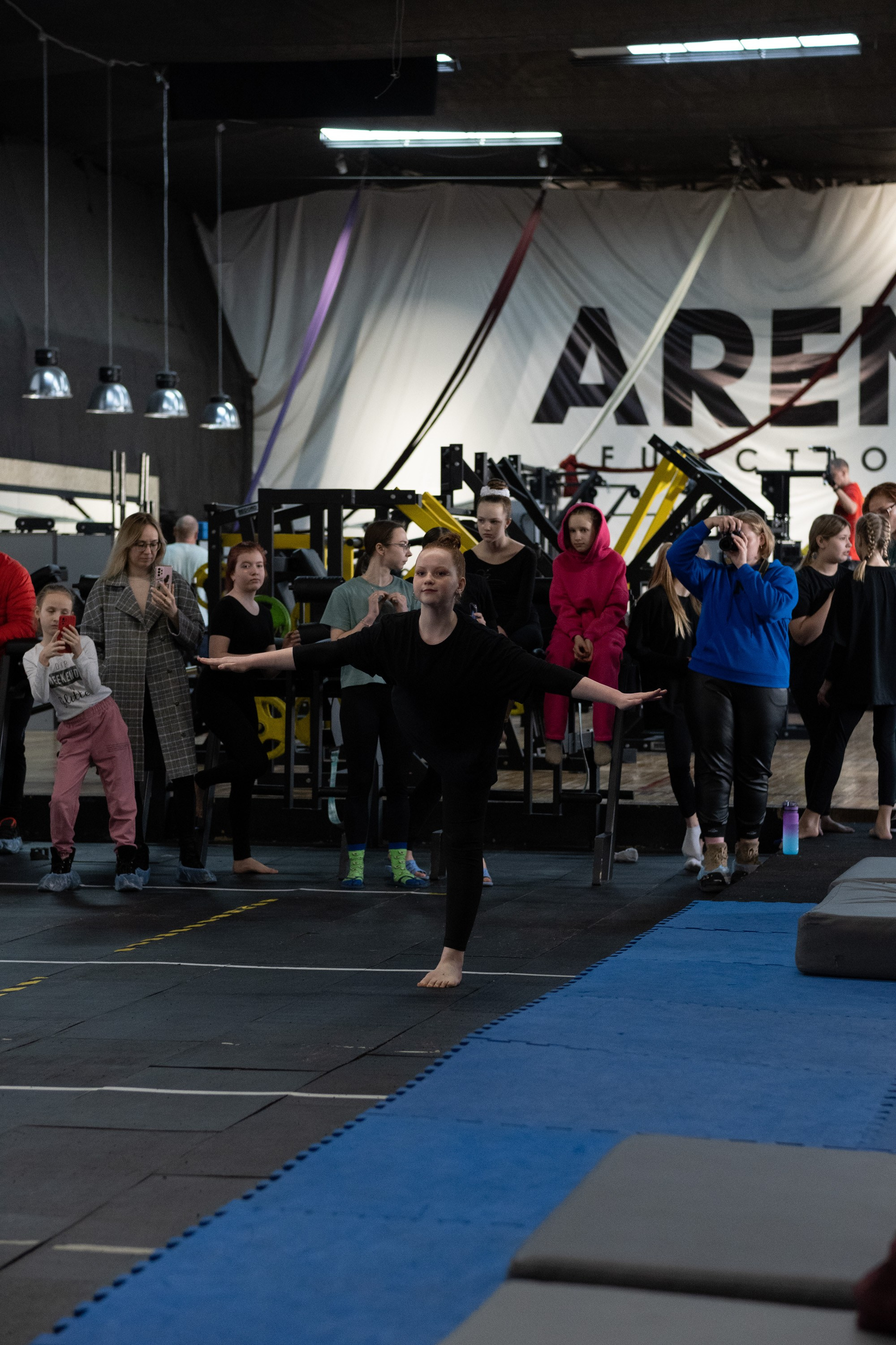 Внутриклубные соревнования по воздушной гимнастике 02.04.23