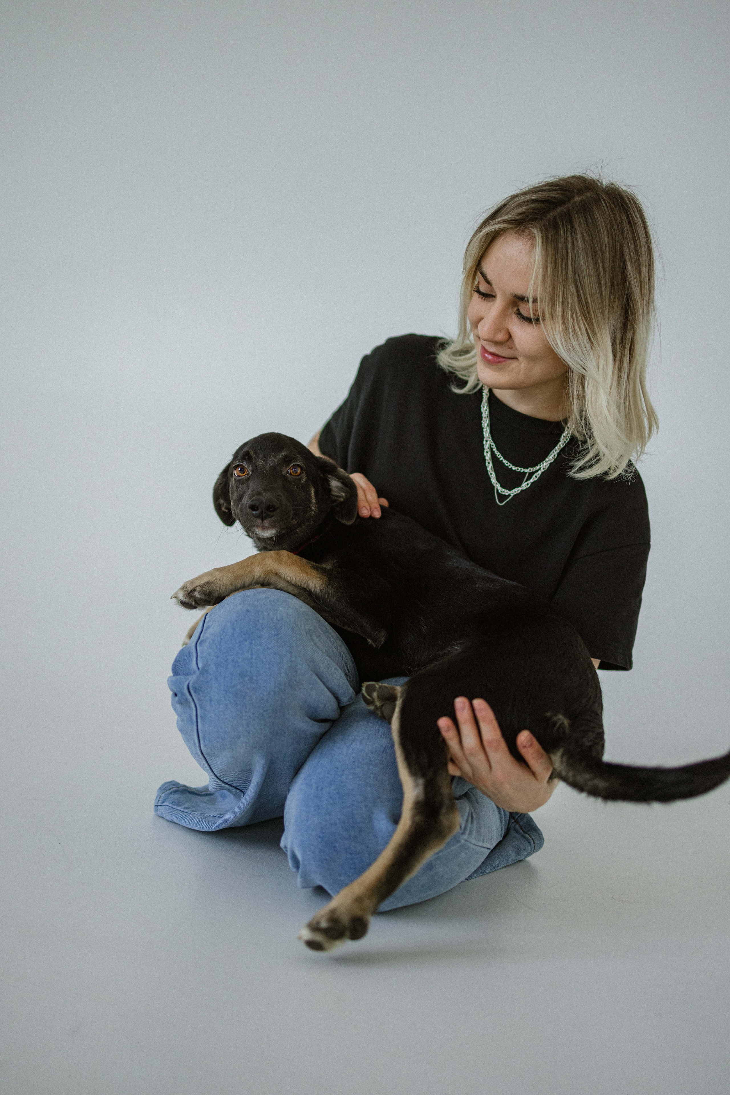 Крис и Тэдди. Фотограф-анималист в Москве Лера Черноног