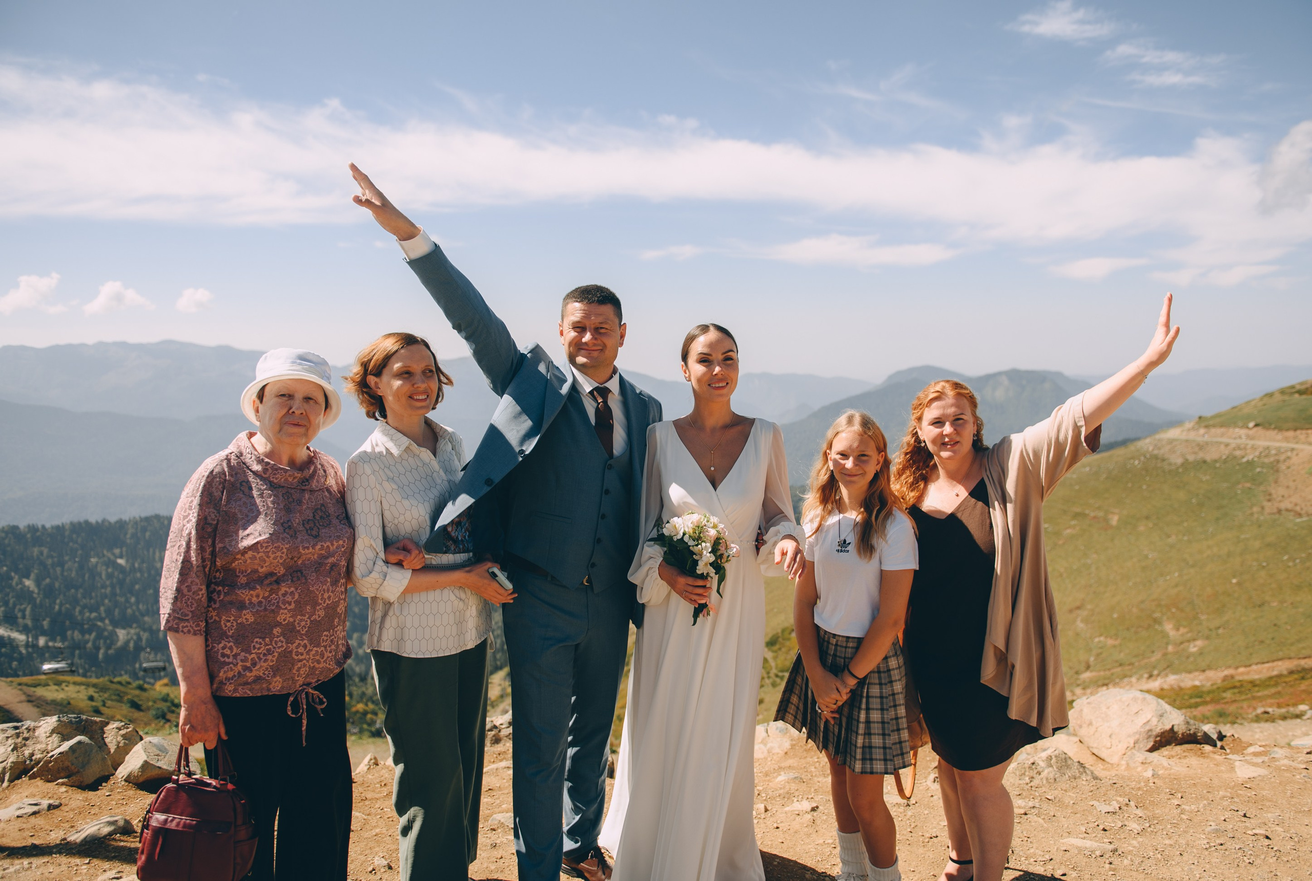 Выше облаков. Роза Пик 2320 м. Свадебный и семейный фотограф София Невская