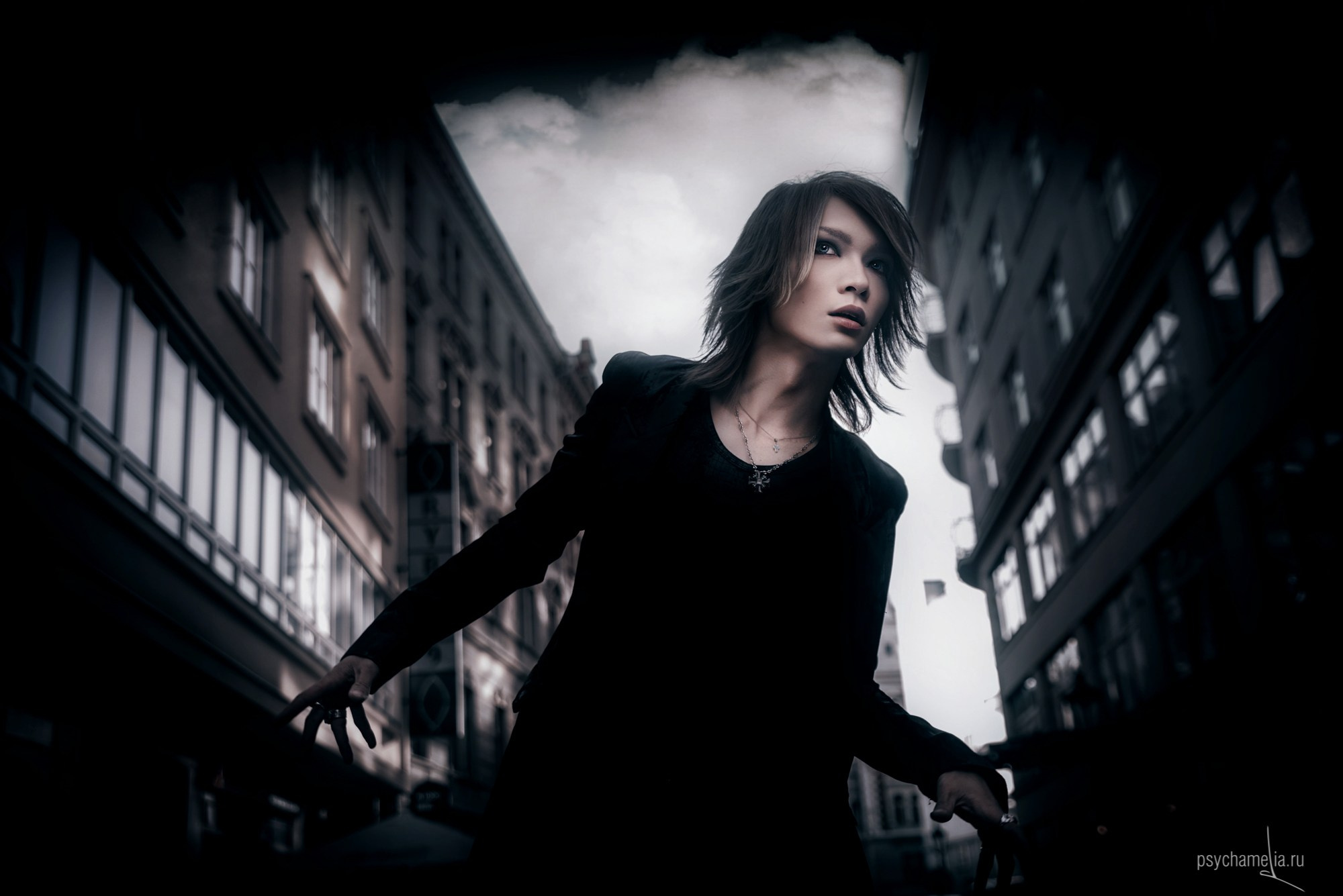 Studio and outdoors. Main