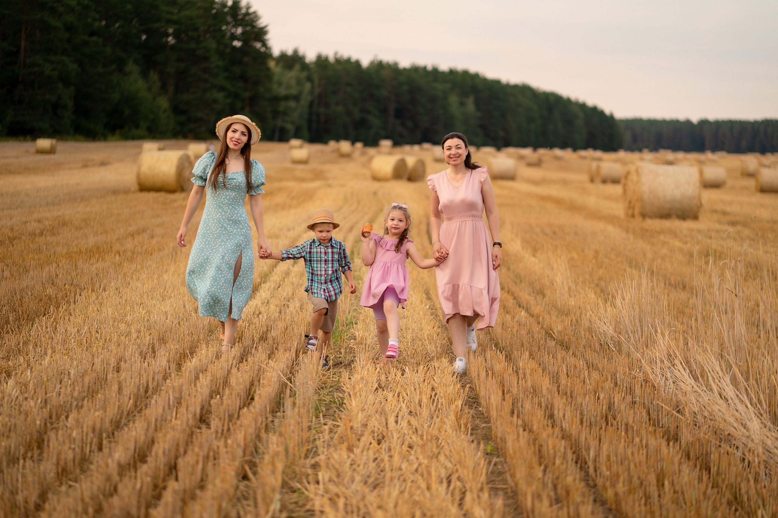Пикник в поле. Семейный и свадебный фотограф Минск, Беларусь Анна Орловская