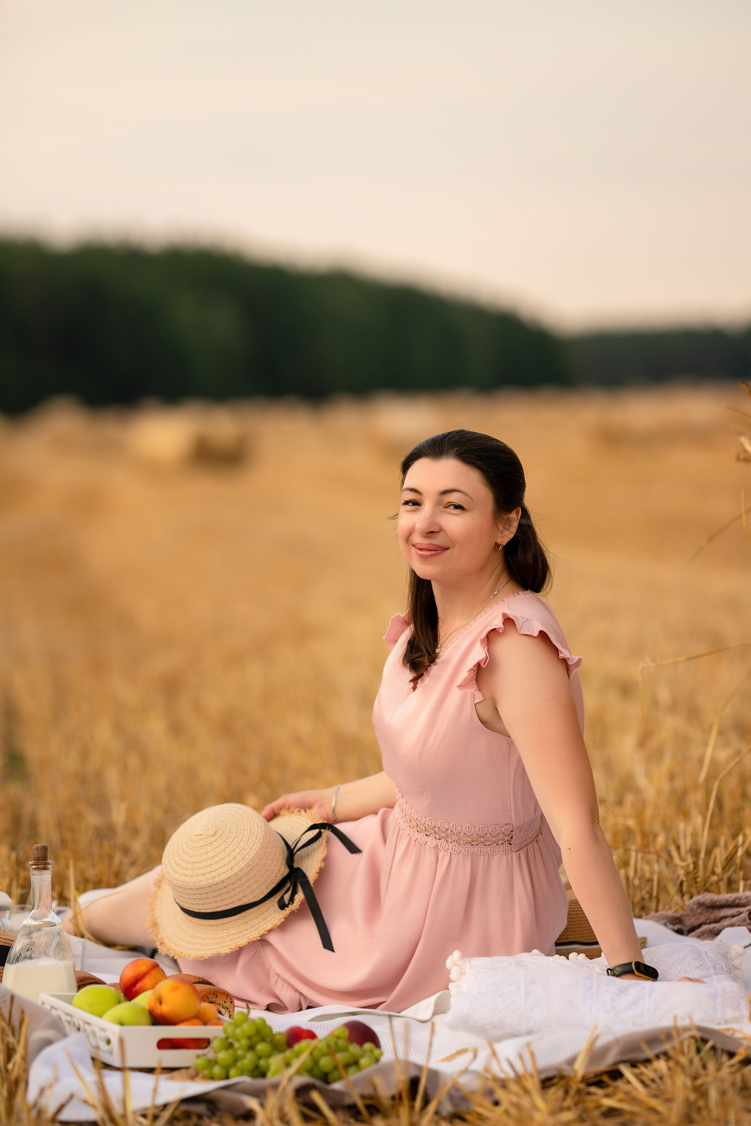 Пикник в поле. Семейный и свадебный фотограф Минск, Беларусь Анна Орловская