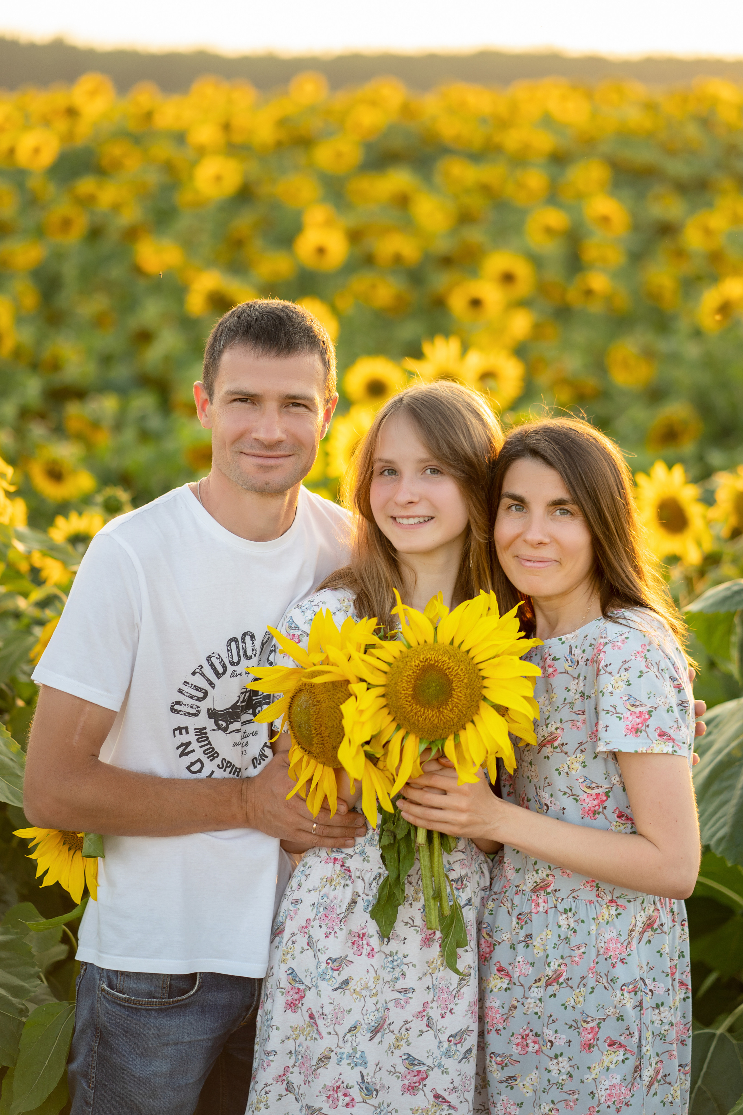 Подсолнухи. Семейный и свадебный фотограф Минск, Беларусь Анна Орловская
