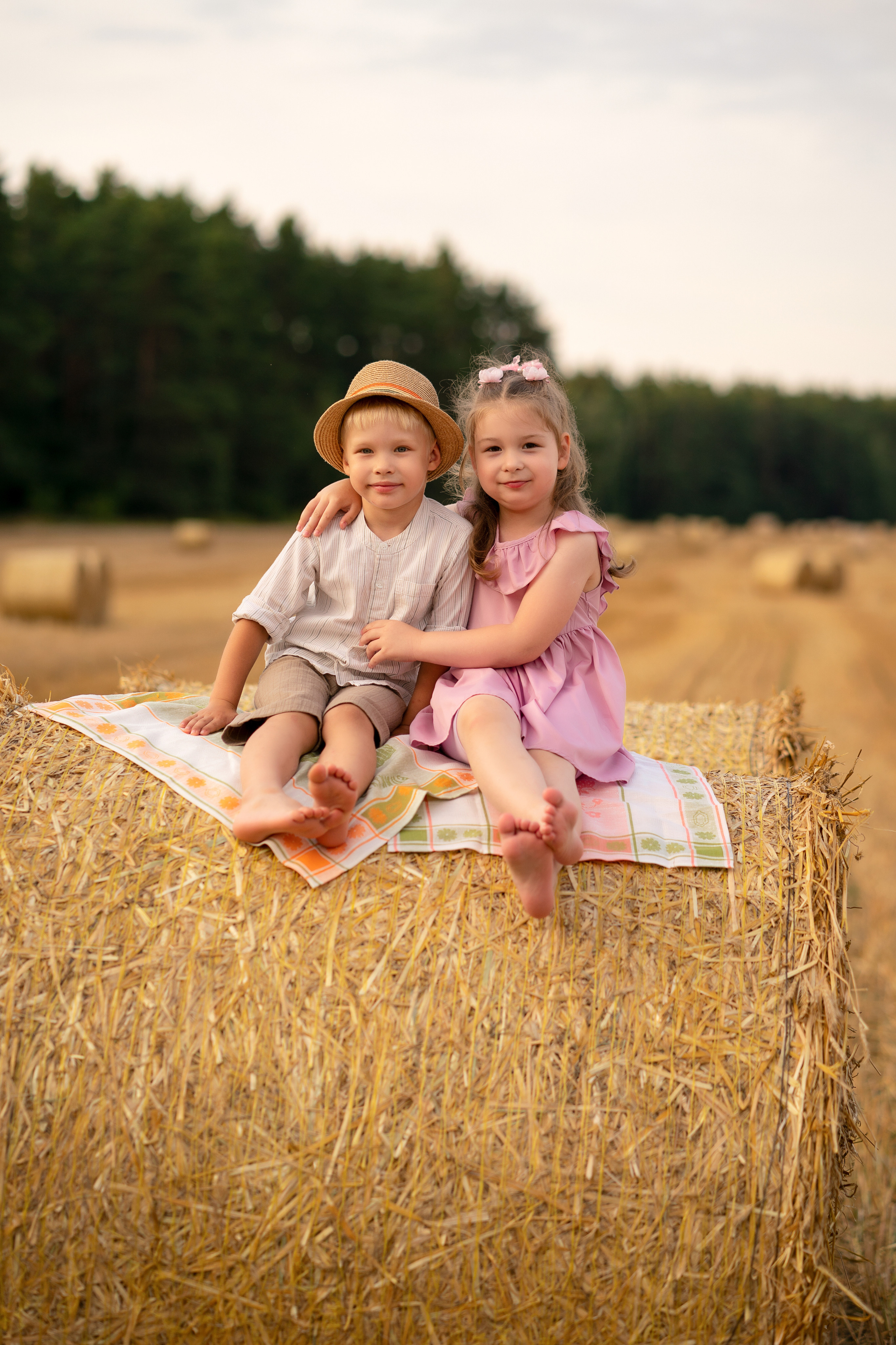 Пикник в поле. Семейный и свадебный фотограф Минск, Беларусь Анна Орловская