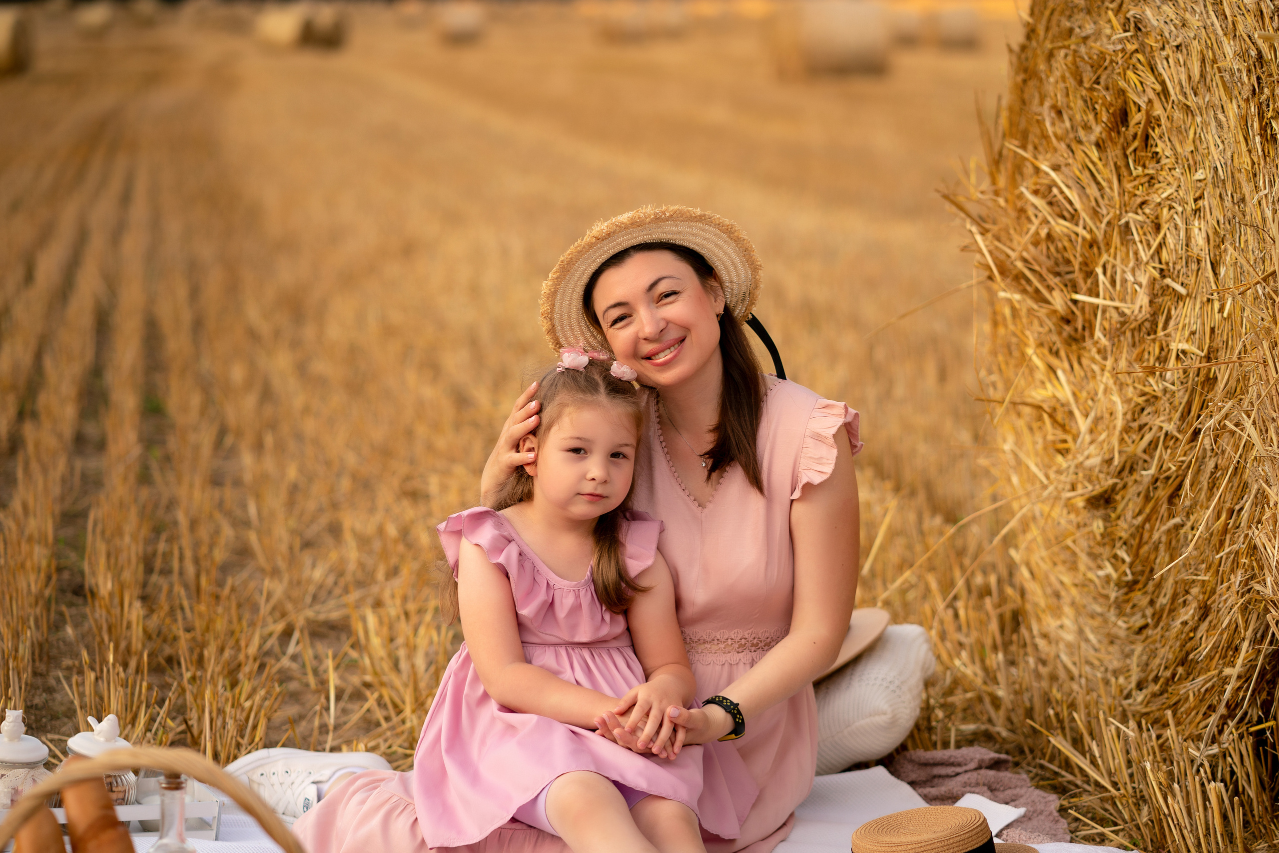 Пикник в поле. Семейный и свадебный фотограф Минск, Беларусь Анна Орловская