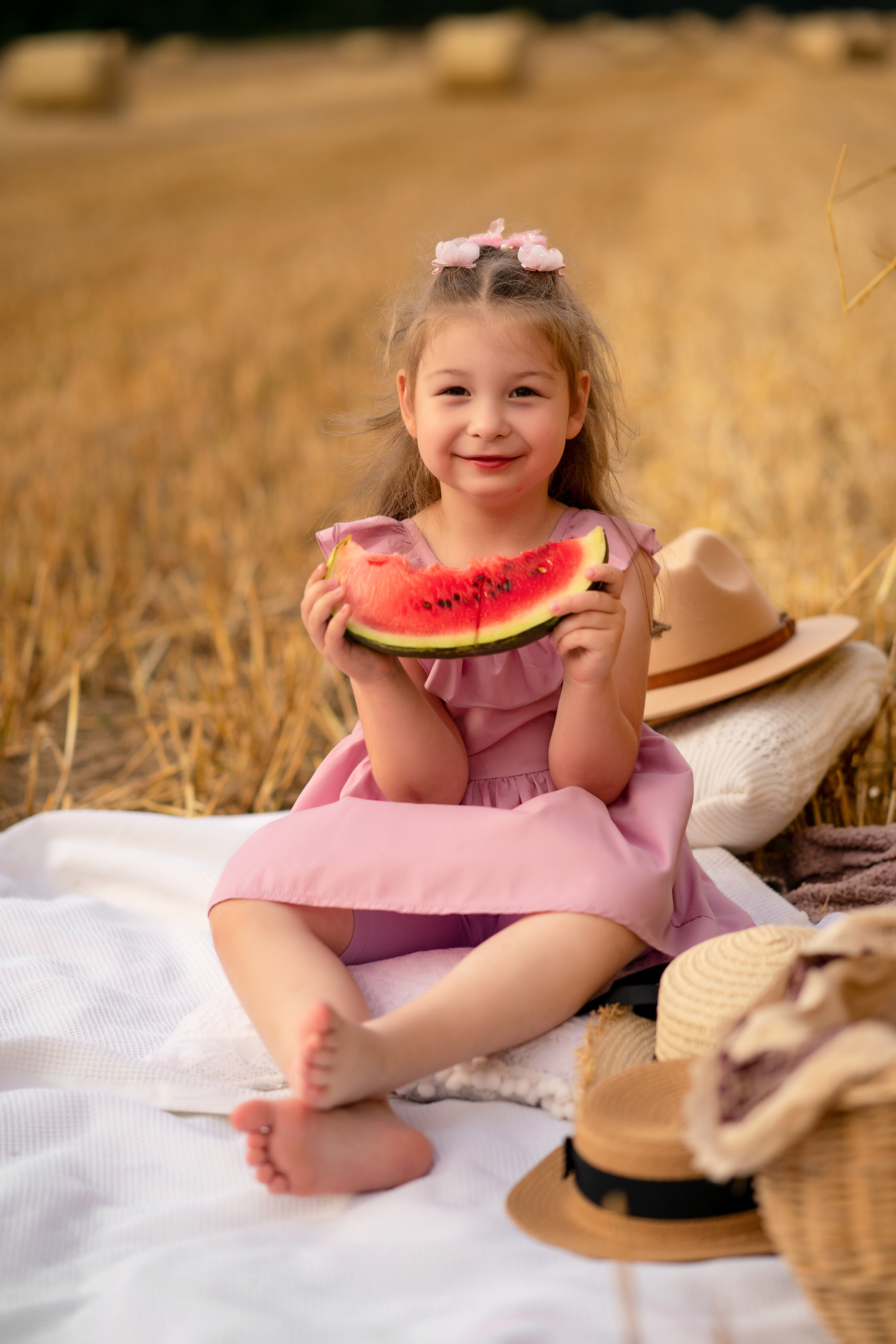 Пикник в поле. Семейный и свадебный фотограф Минск, Беларусь Анна Орловская