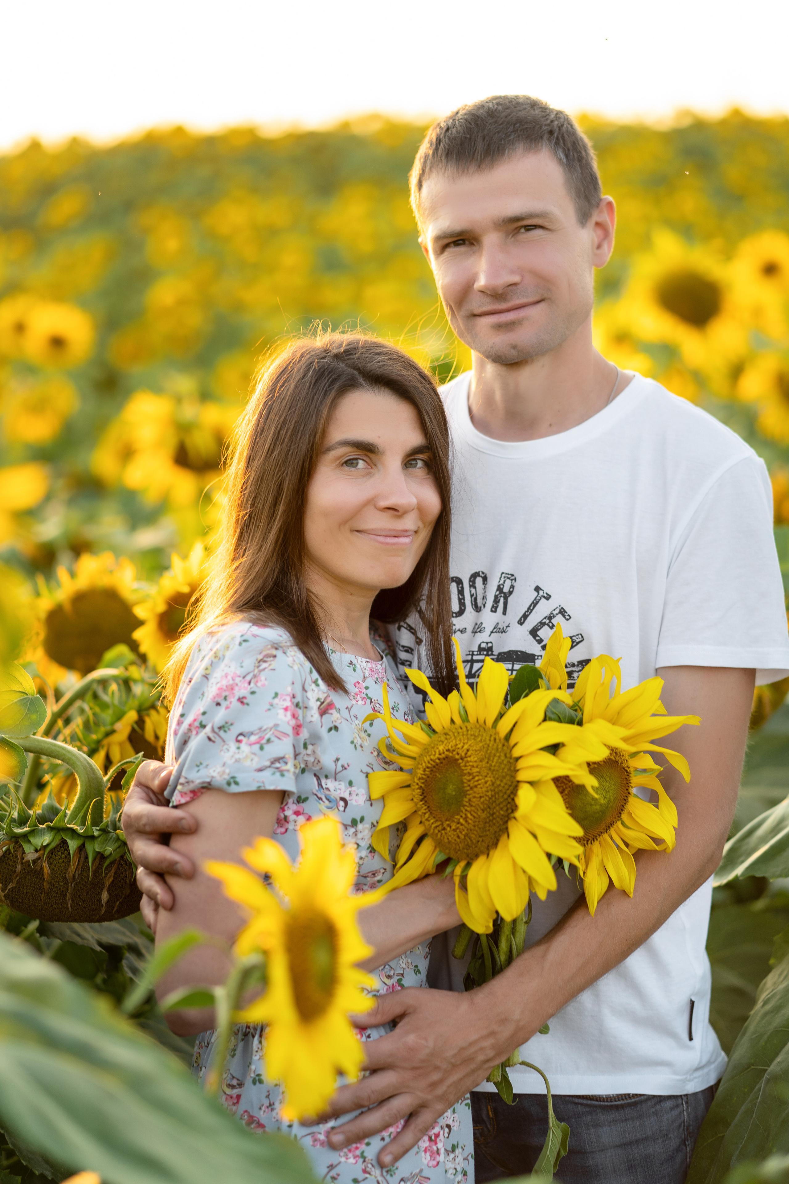 Подсолнухи. Семейный и свадебный фотограф Минск, Беларусь Анна Орловская