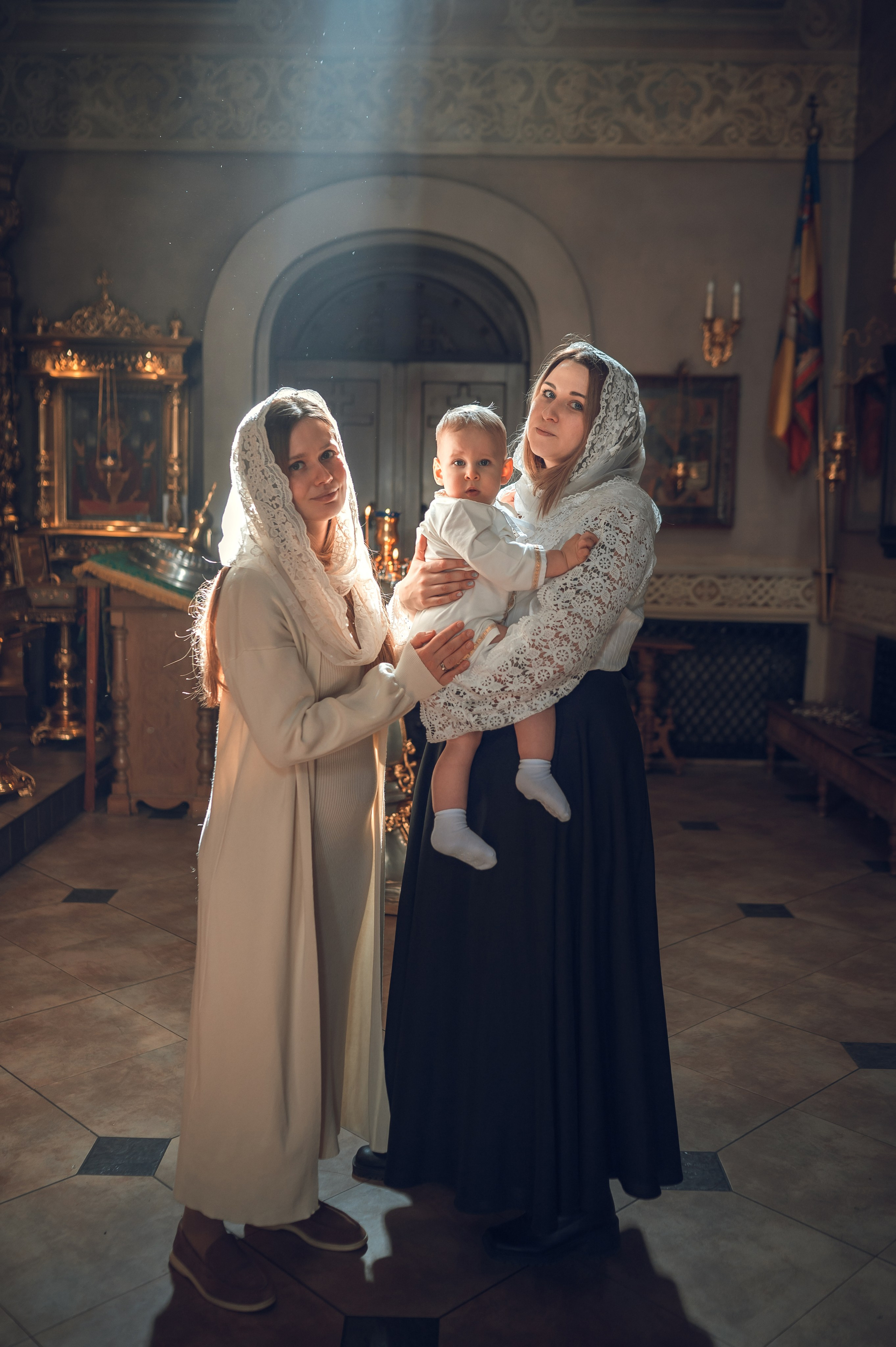 Уара крещение Лазоря Ярослава. Фотограф Алёна Мил