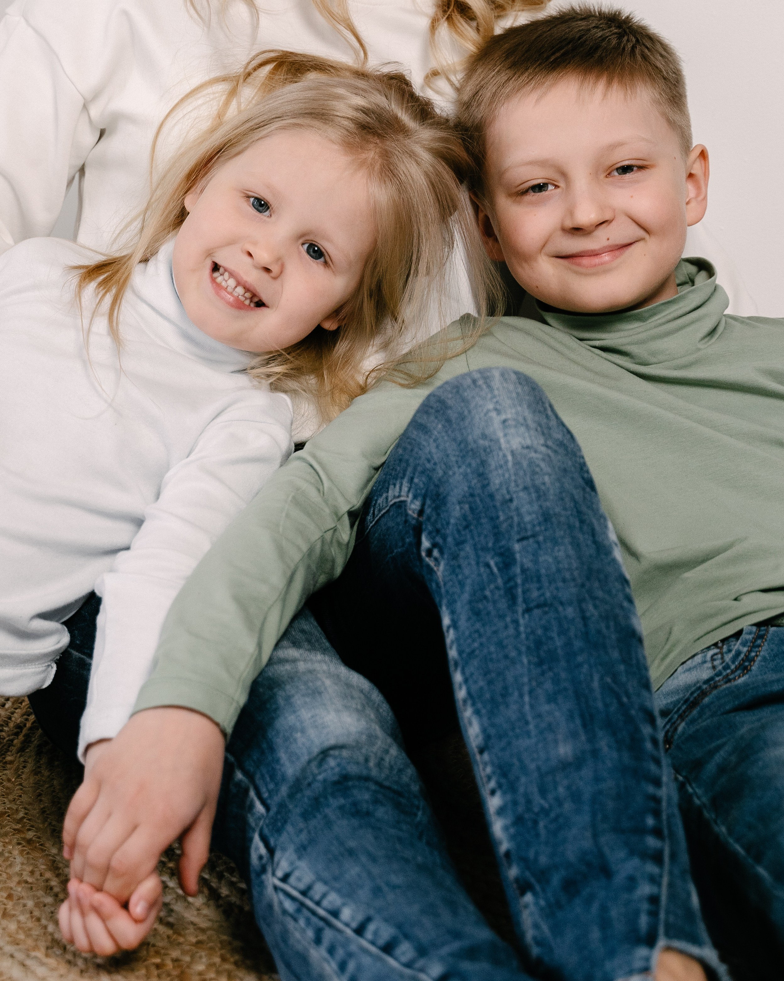 Оксана и дети. Свадебный фотограф Юлия Копылова