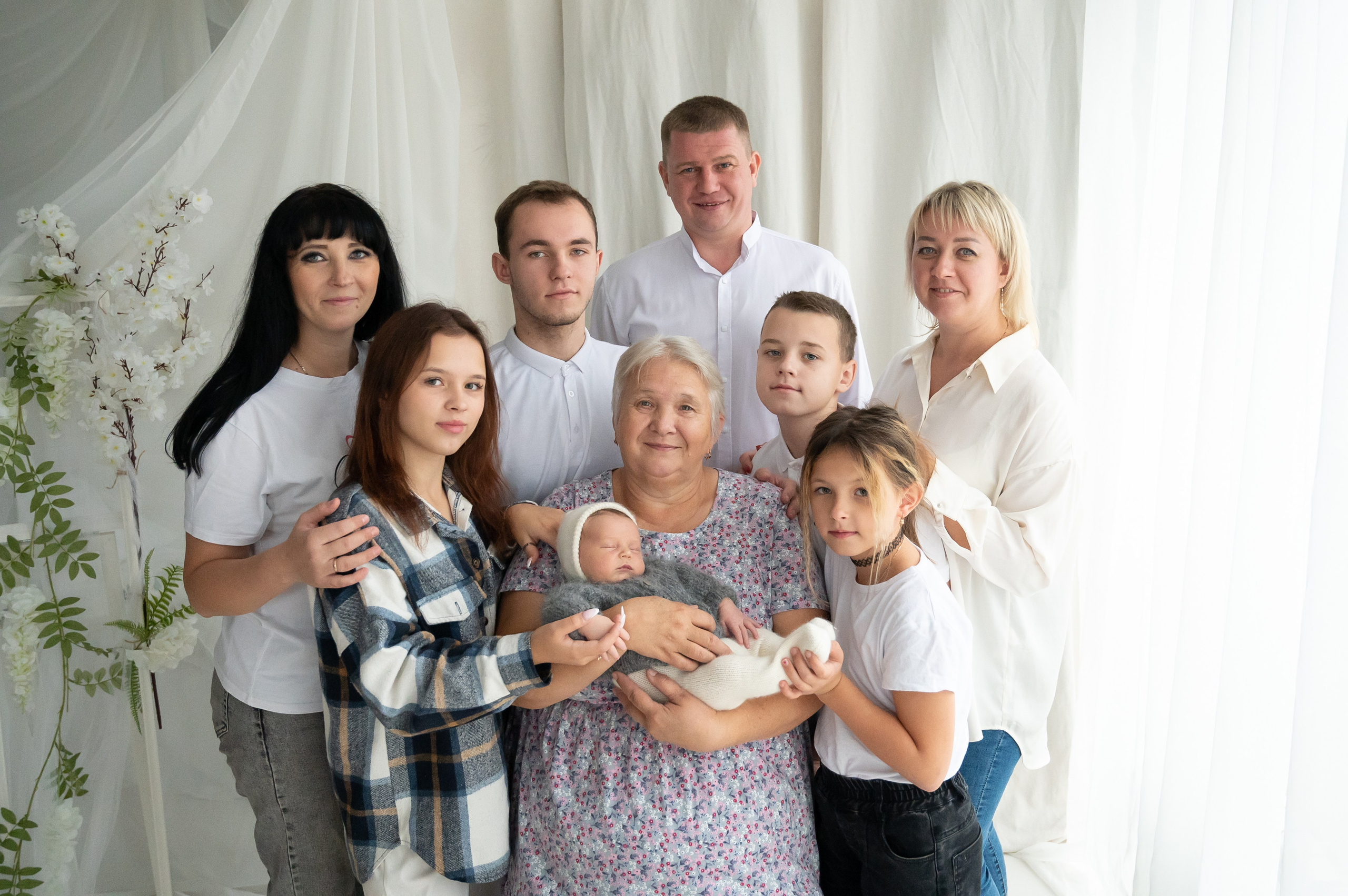 Новорожденные. Фотограф Мария Усманова, Казань