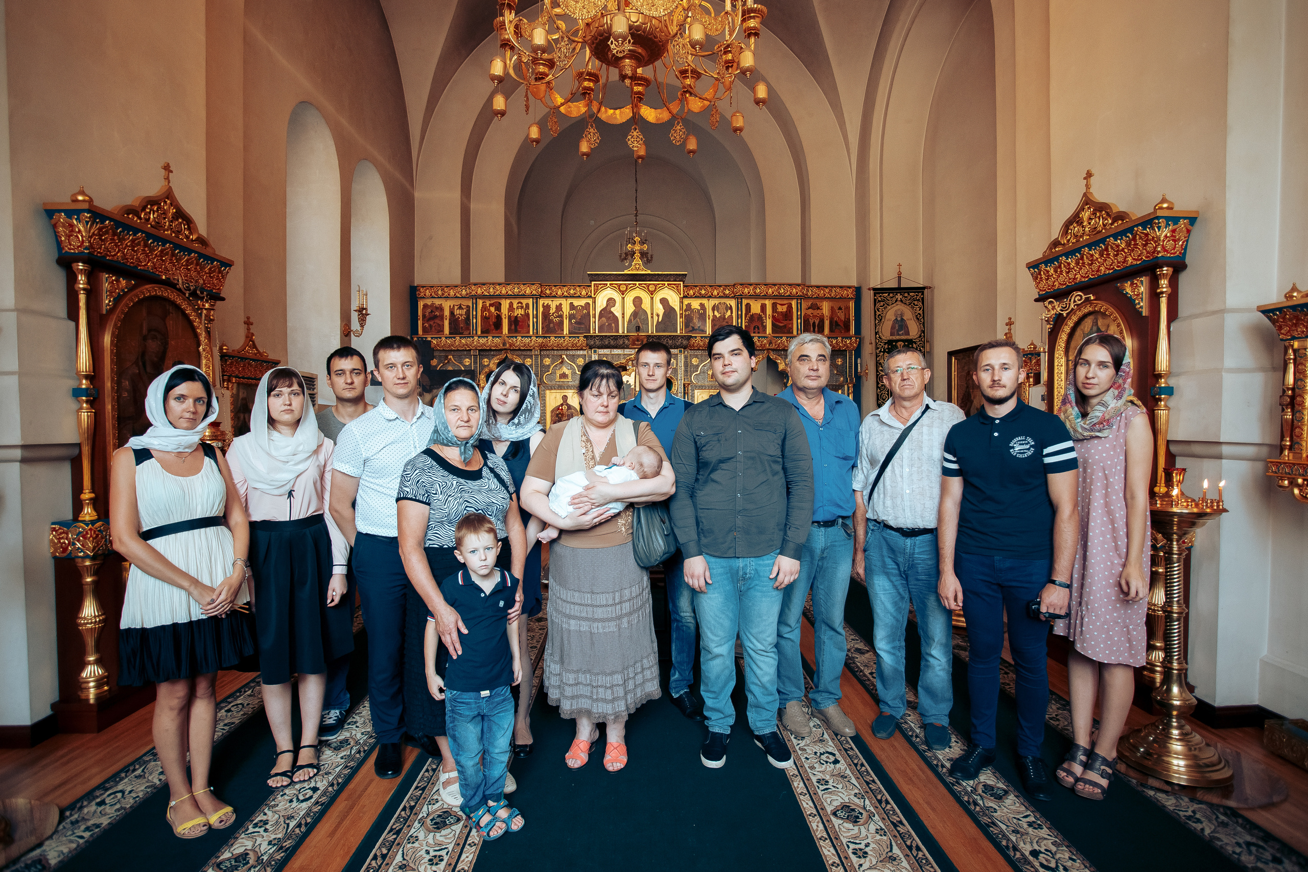 Крещение Кирилла. Свадебный фотограф в Краснодаре Николай Крауз