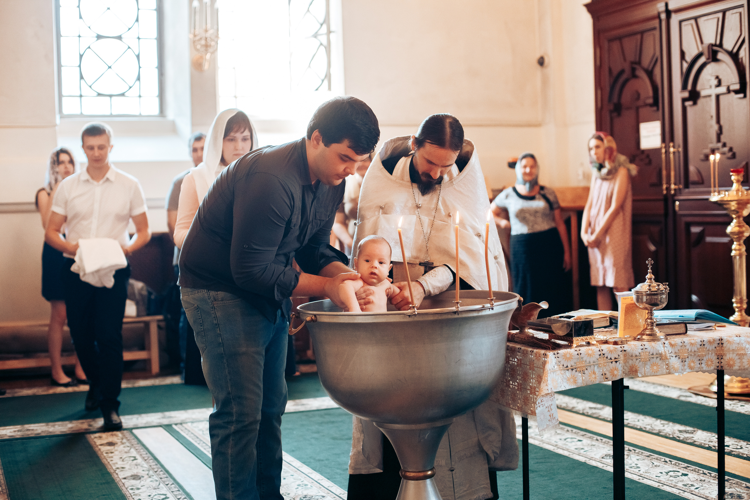 Крещение Кирилла. Свадебный фотограф в Краснодаре Николай Крауз