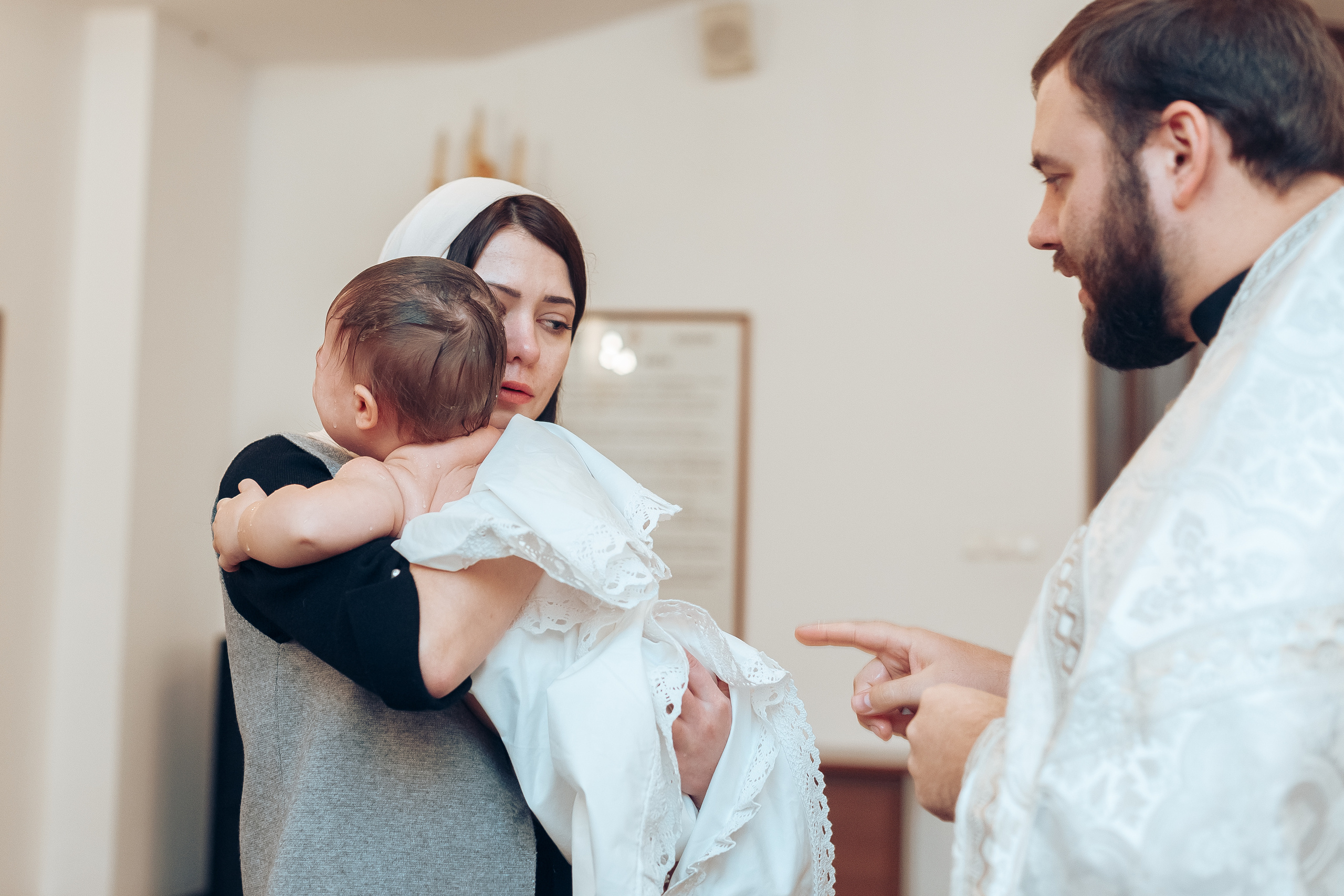 Крещение Елизаветы. Свадебный фотограф в Краснодаре Николай Крауз
