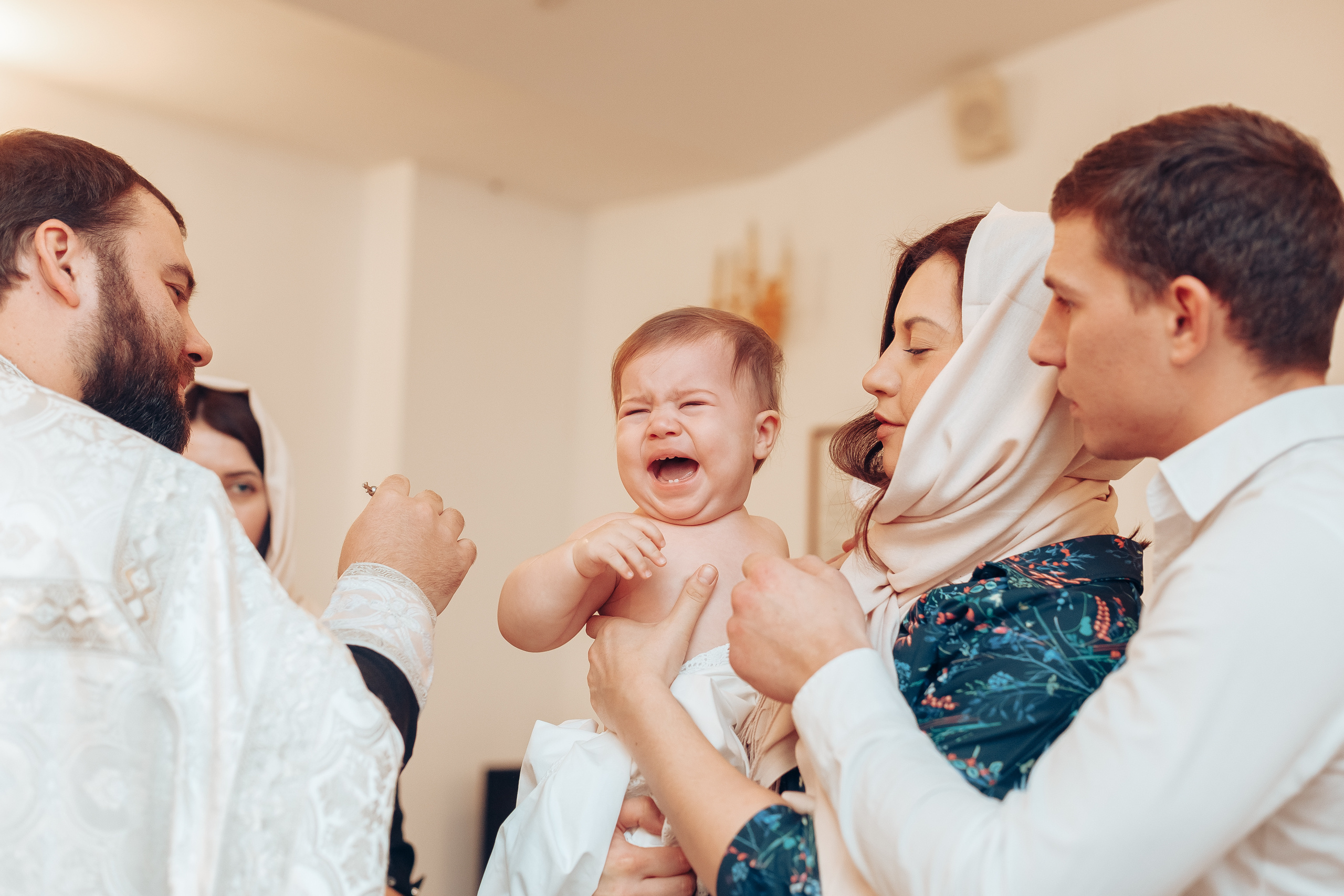 Крещение Елизаветы. Свадебный фотограф в Краснодаре Николай Крауз