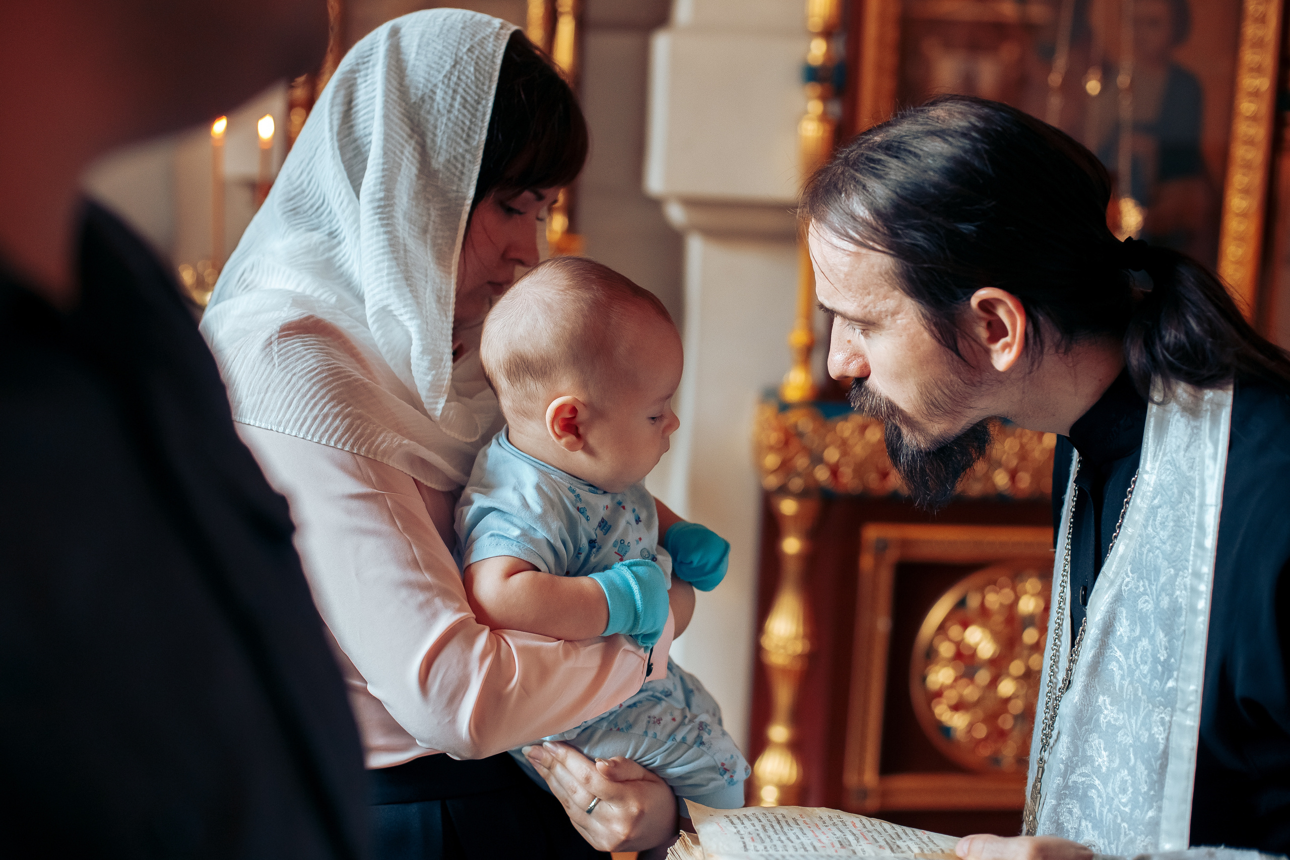 Крещение Кирилла. Свадебный фотограф в Краснодаре Николай Крауз