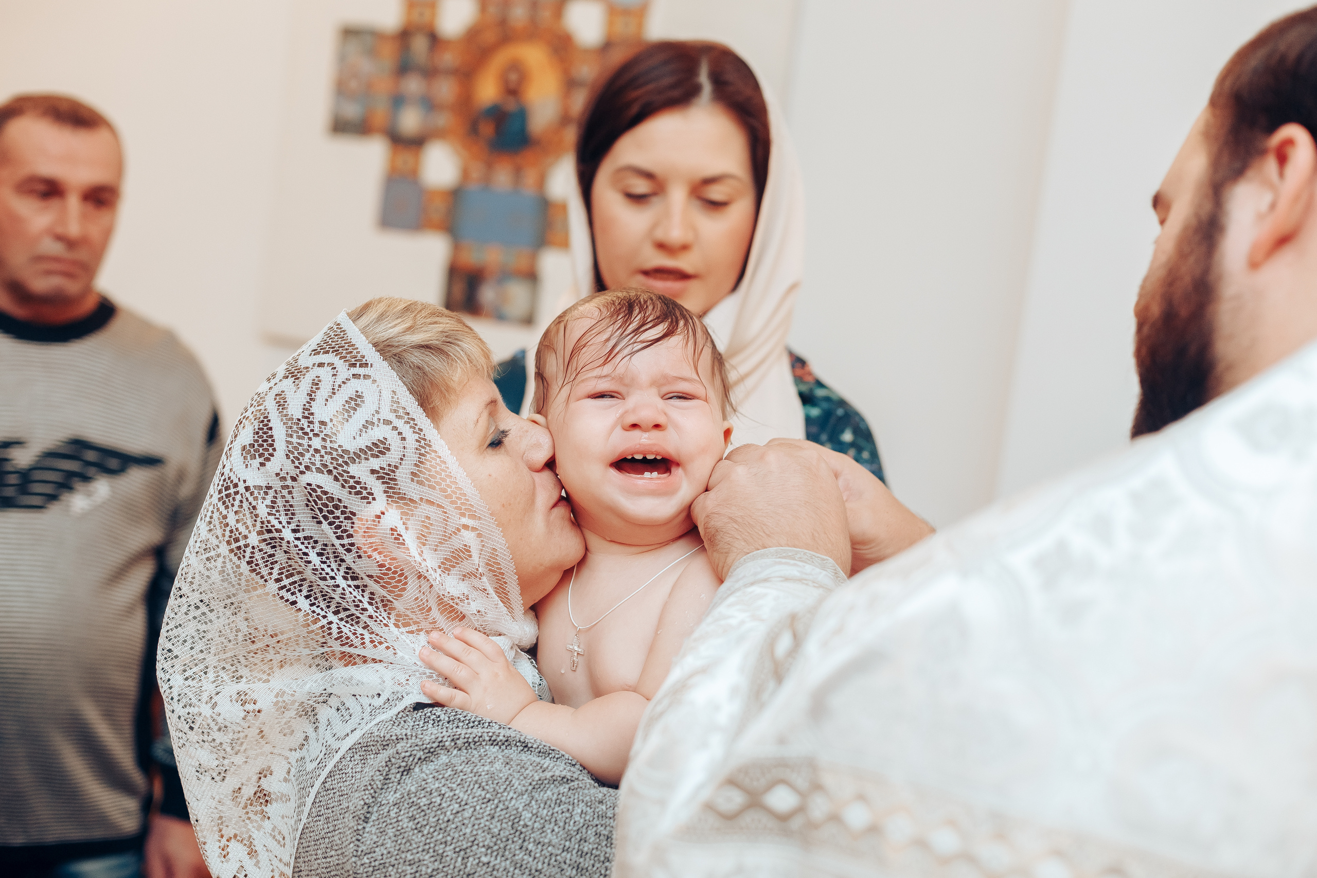 Крещение Елизаветы. Свадебный фотограф в Краснодаре Николай Крауз
