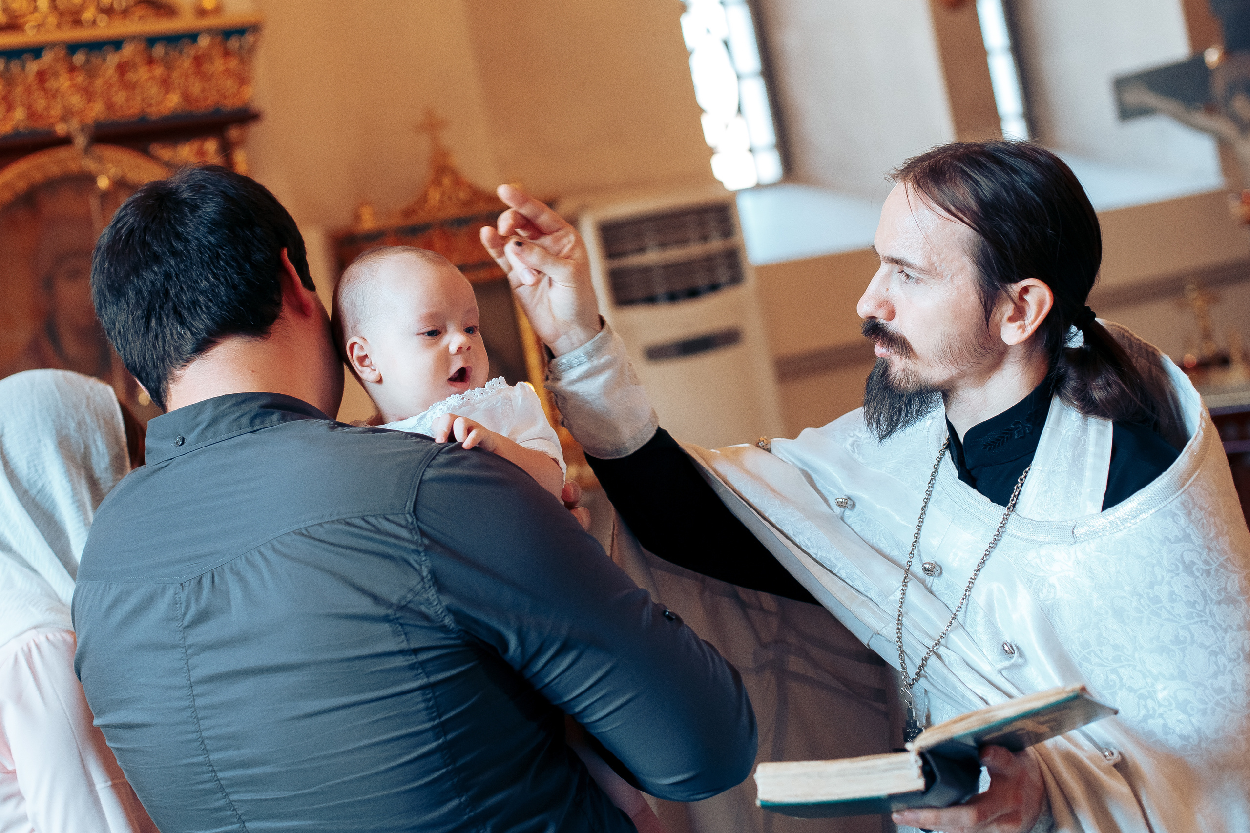 Крещение Кирилла. Свадебный фотограф в Краснодаре Николай Крауз