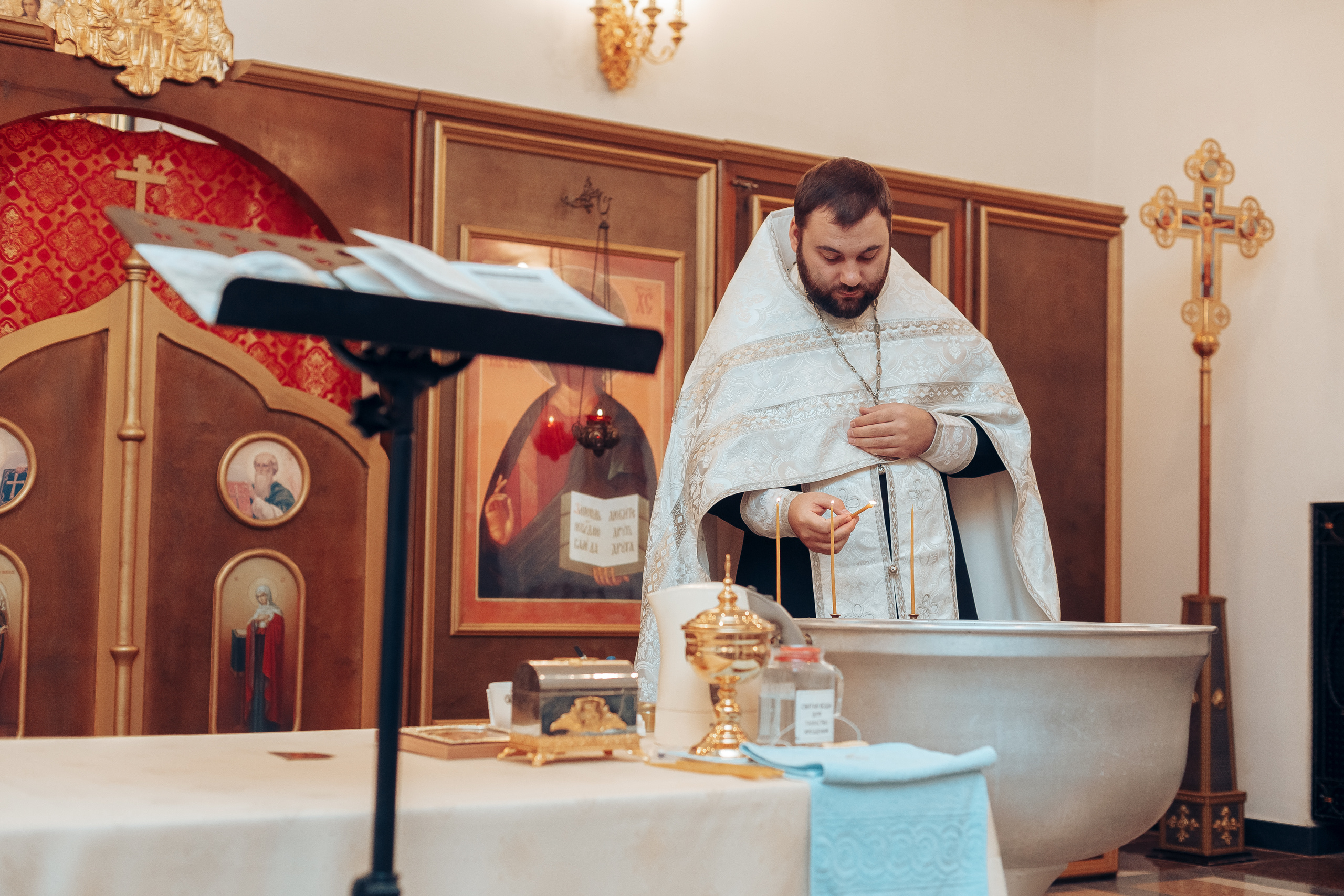 Крещение Елизаветы. Свадебный фотограф в Краснодаре Николай Крауз